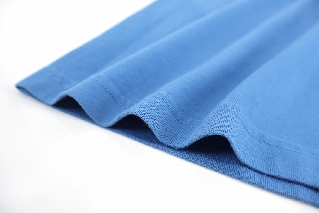 Loewe 罗意威 印袖圆领短袖 T恤 蓝色 卡其绿 A0 H526Y22XDF-5100