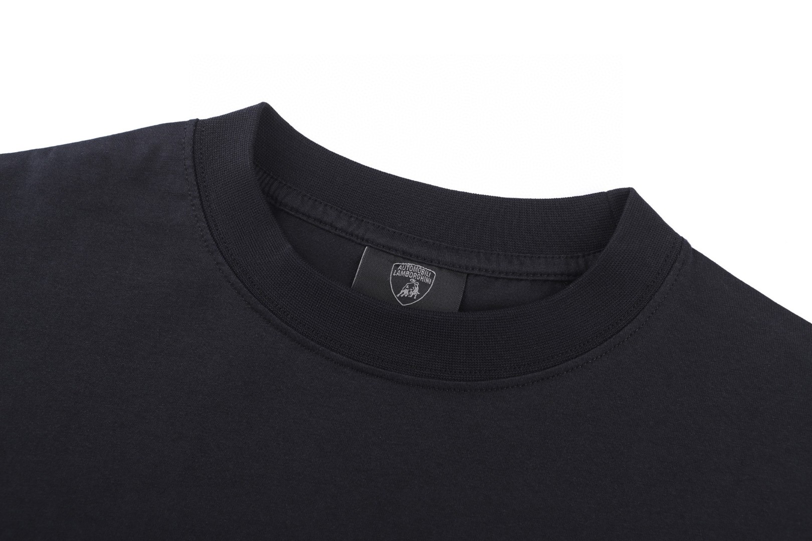 Balenciaga 巴黎世家 兰博基尼联名 印花圆领短袖 T恤 夏季 黑色 831305TSVQ91083