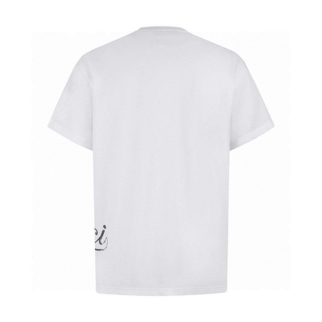 GUCCI 古驰 字母印花圆领短袖 T恤 夏季 男女同款 白色 A0 856477-XJHQM-9066