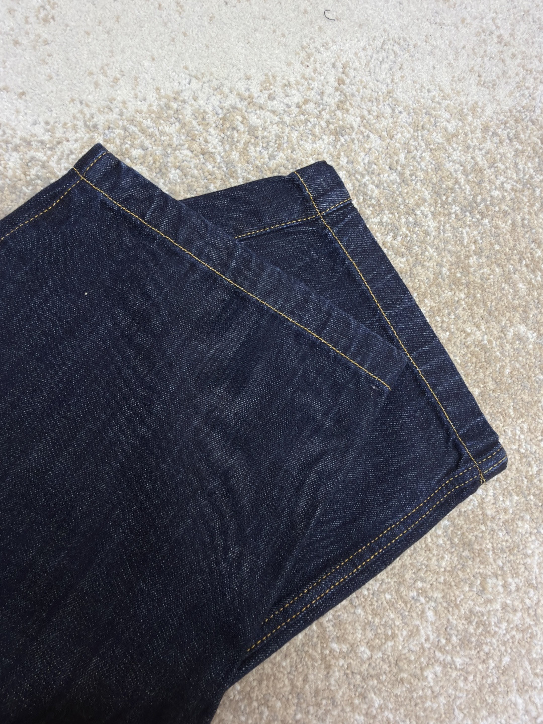 Loewe 罗意威 Anagram 锥形牛仔裤 长裤 裤子 弯刀裤 浅蓝色 深蓝色 B5 S359Y11XCM-6395