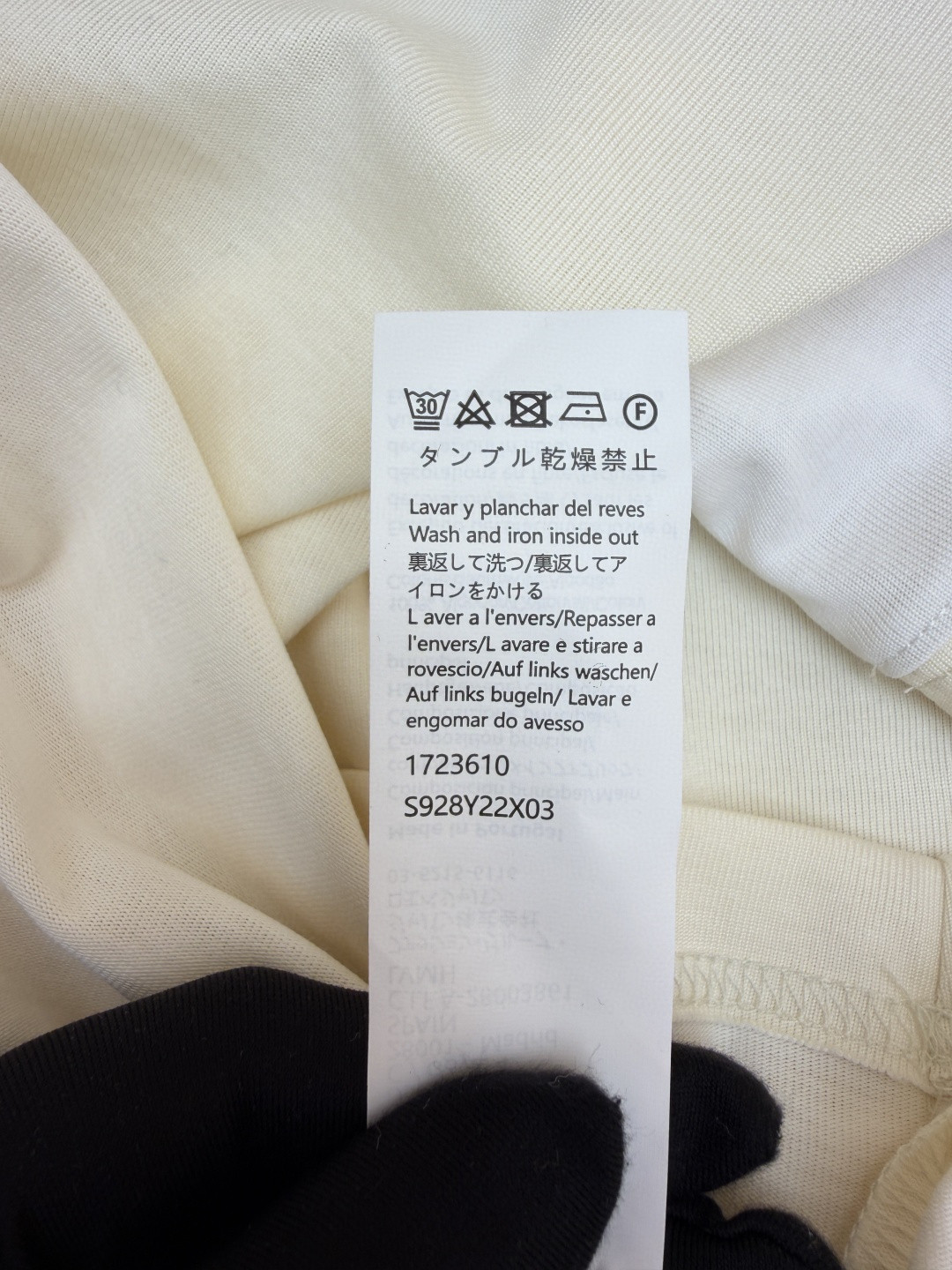 Loewe 罗意威 刺绣撞色圆领短袖 T恤 女款 夏款 绿色 米色 A0 S359Y22XA8-4160