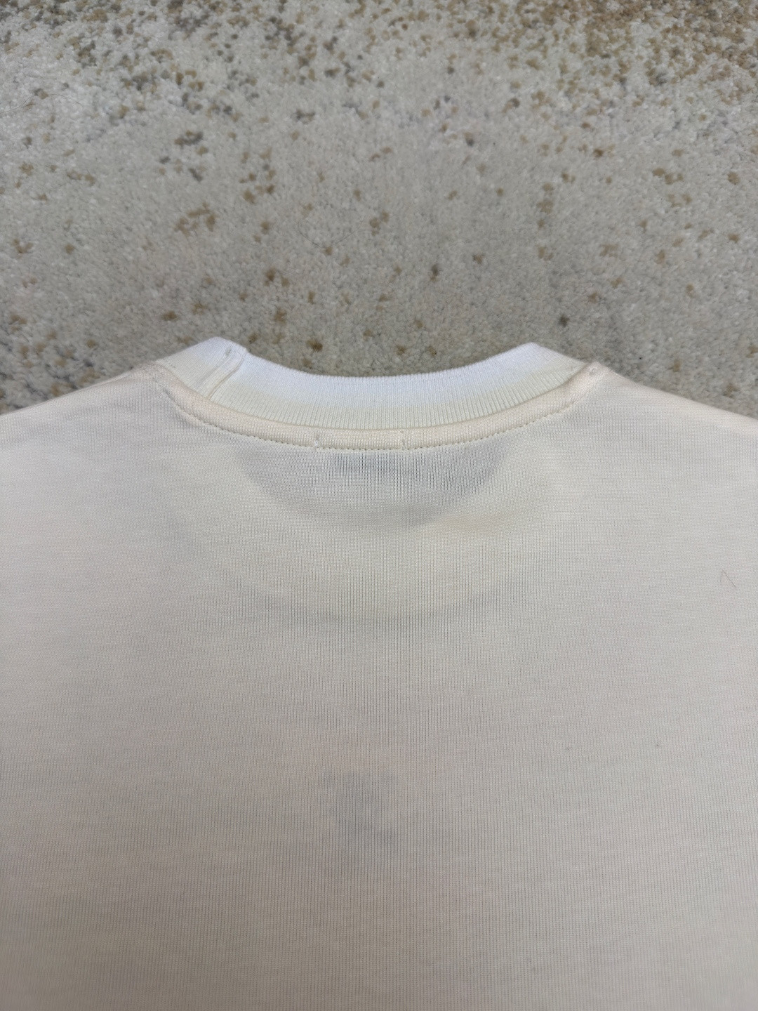 Loewe 罗意威 刺绣撞色圆领短袖 T恤 女款 夏款 绿色 米色 A0 S359Y22XA8-4160