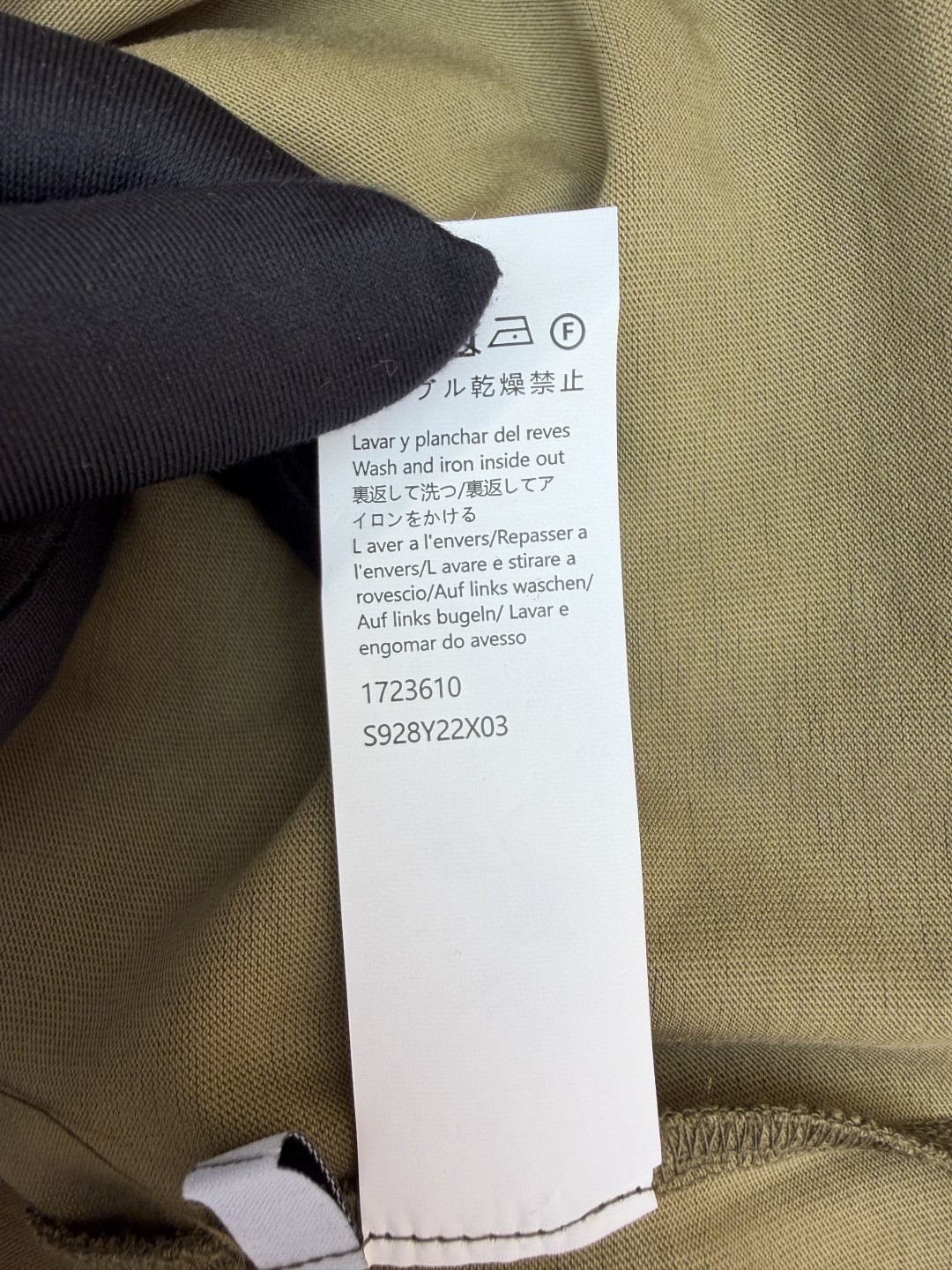 Loewe 罗意威 刺绣撞色圆领短袖 T恤 女款 夏款 绿色 米色 A0 S359Y22XA8-4160