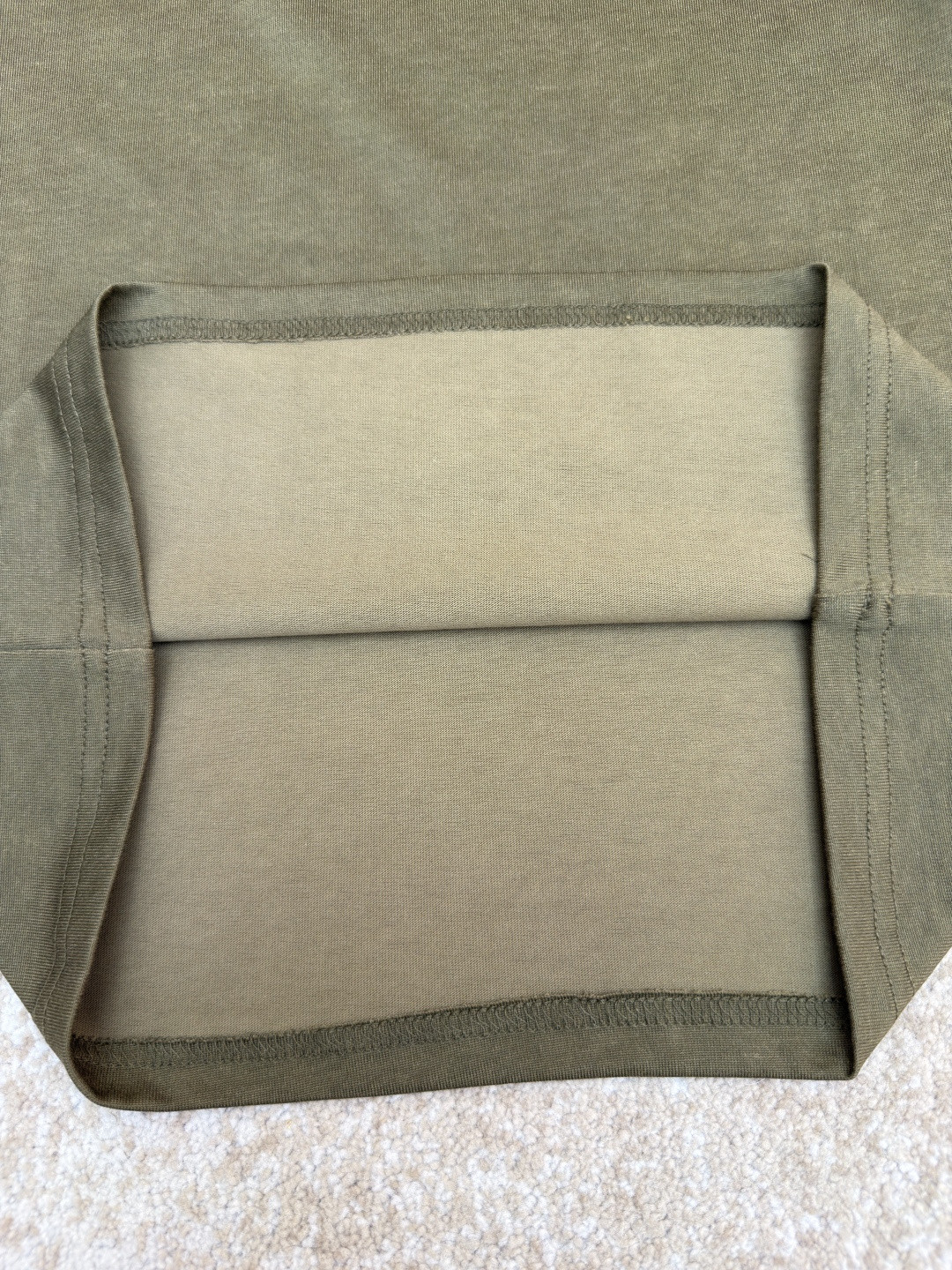 Loewe 罗意威 刺绣撞色圆领短袖 T恤 女款 夏款 绿色 米色 A0 S359Y22XA8-4160