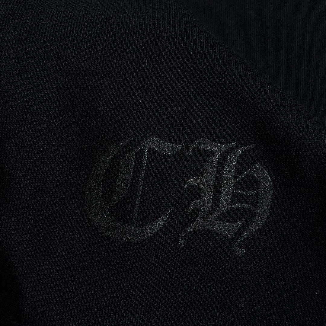 Chrome Hearts CH 克罗心 东京原宿限定圆领短袖 T恤 白色 黑色 A0  