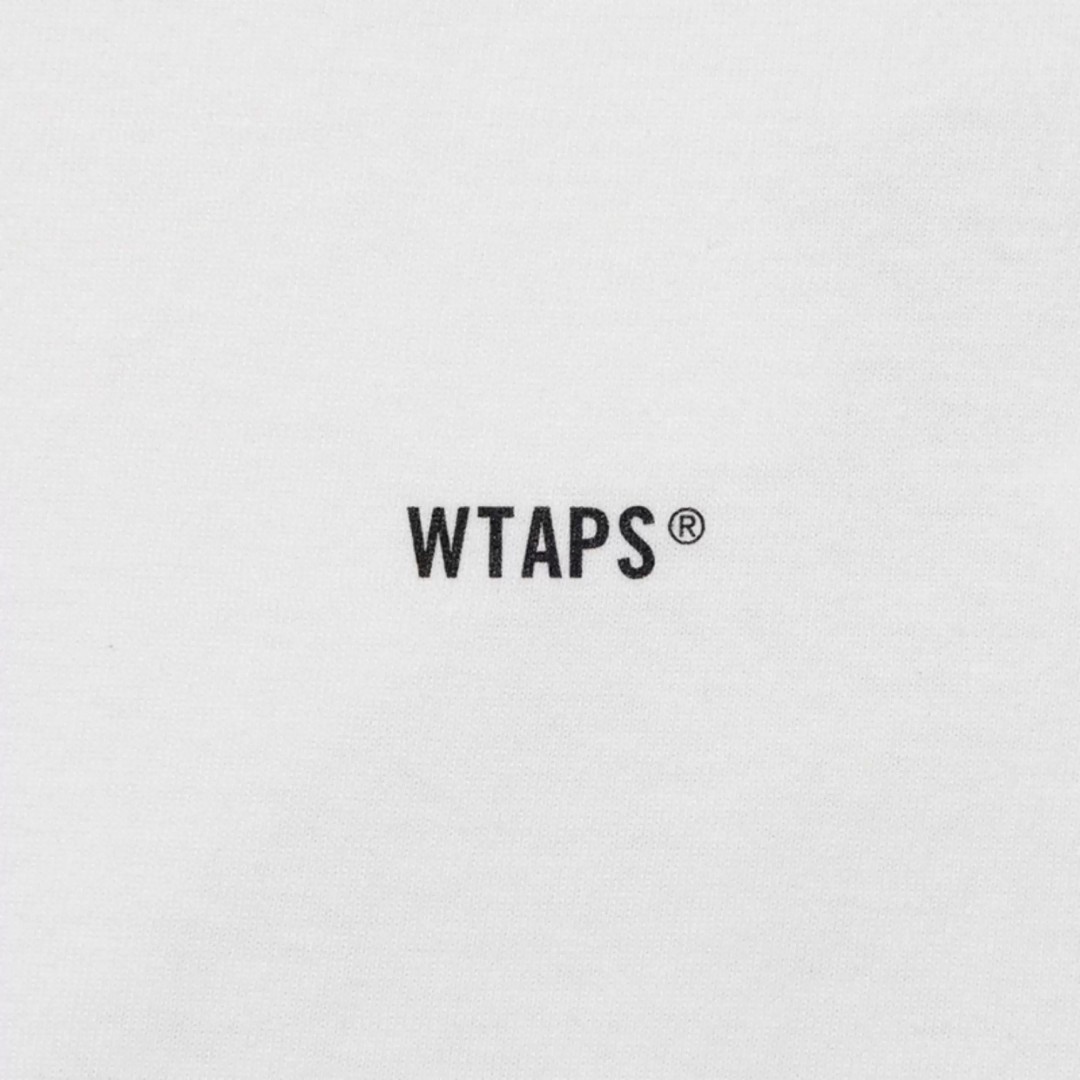 WTAPS 人像印花圆领短袖 T恤 白色 黑色 A0  