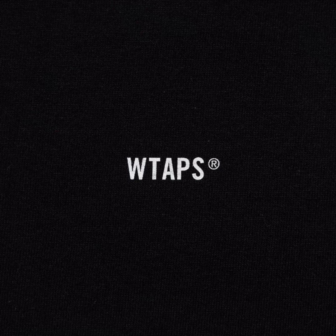 WTAPS 人像印花圆领短袖 T恤 白色 黑色 A0  
