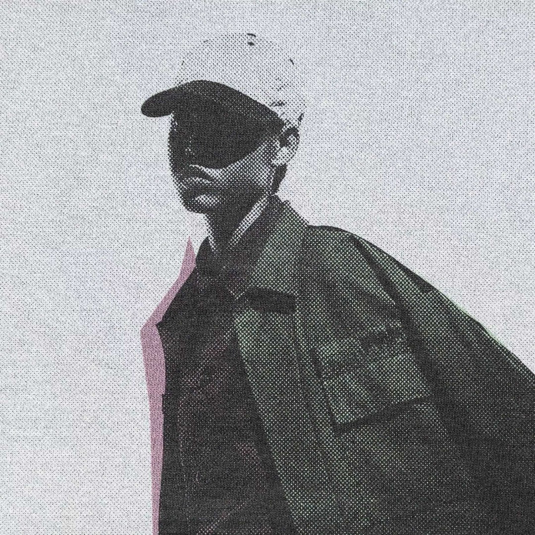 WTAPS 人像印花圆领短袖 T恤 白色 黑色 A0  