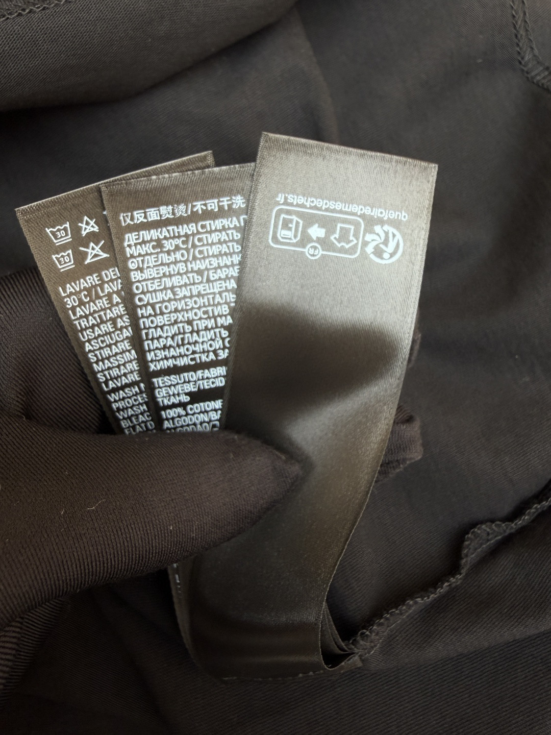 Balenciaga 巴黎世家 粉色印绣短袖 T恤 圆领 夏季 黑色 A0 764235TUVK81000