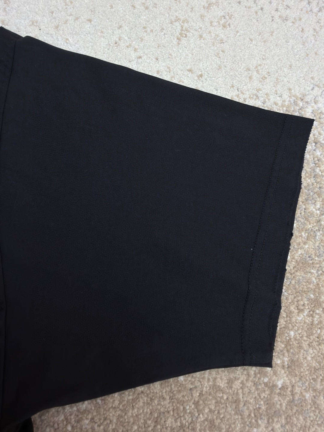 Balenciaga 巴黎世家 粉色印绣短袖 T恤 圆领 夏季 黑色 A0 764235TUVK81000