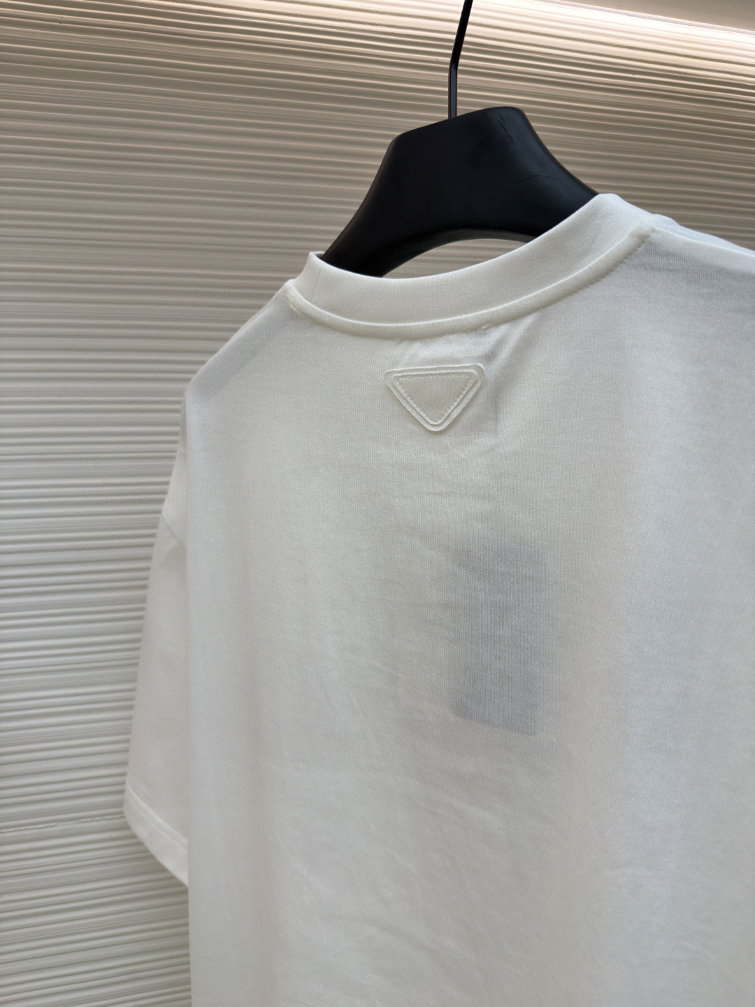 PRADA 普拉达 湖畔印花圆领短袖 T恤 白色 A0 UJN972-186A-F073K-S-OOO