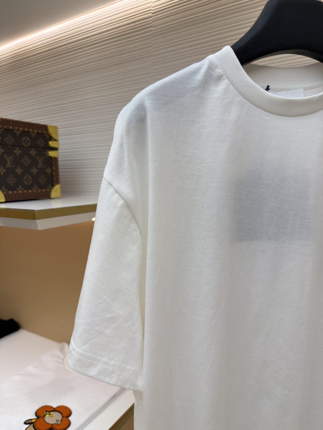 PRADA 普拉达 湖畔印花圆领短袖 T恤 白色 A0 UJN972-186A-F073K-S-OOO