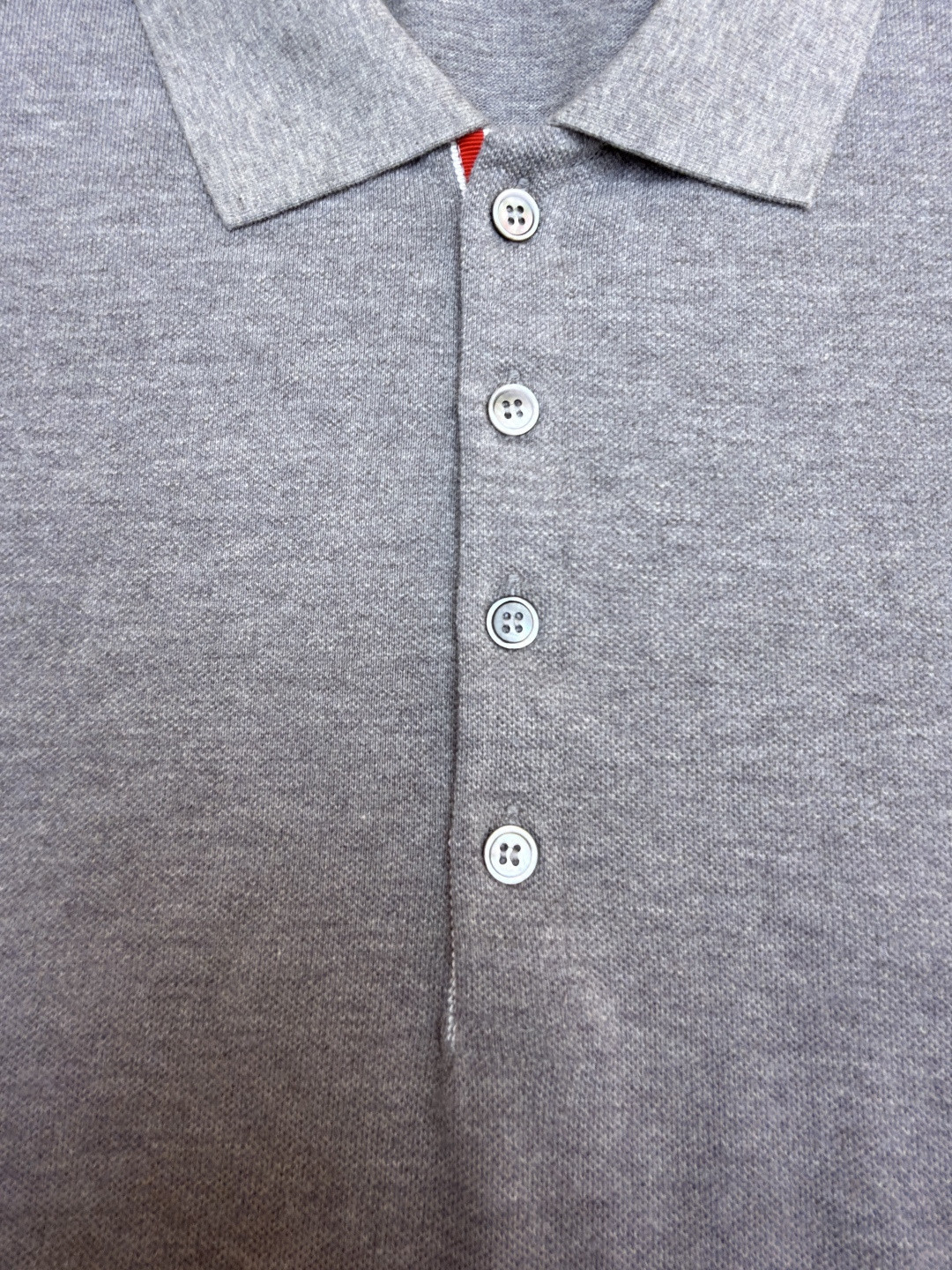 THOM BROWNE 珠地棉针织Polo衫 短袖 T恤 黑色 藏蓝色 灰色 白色 A5 