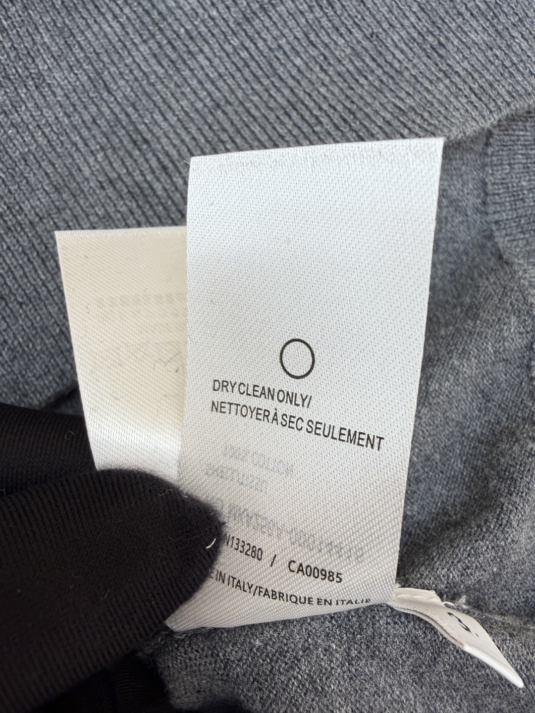 THOM BROWNE 网球拍针织Polo衫 短袖 女款 藏蓝 灰色 A5