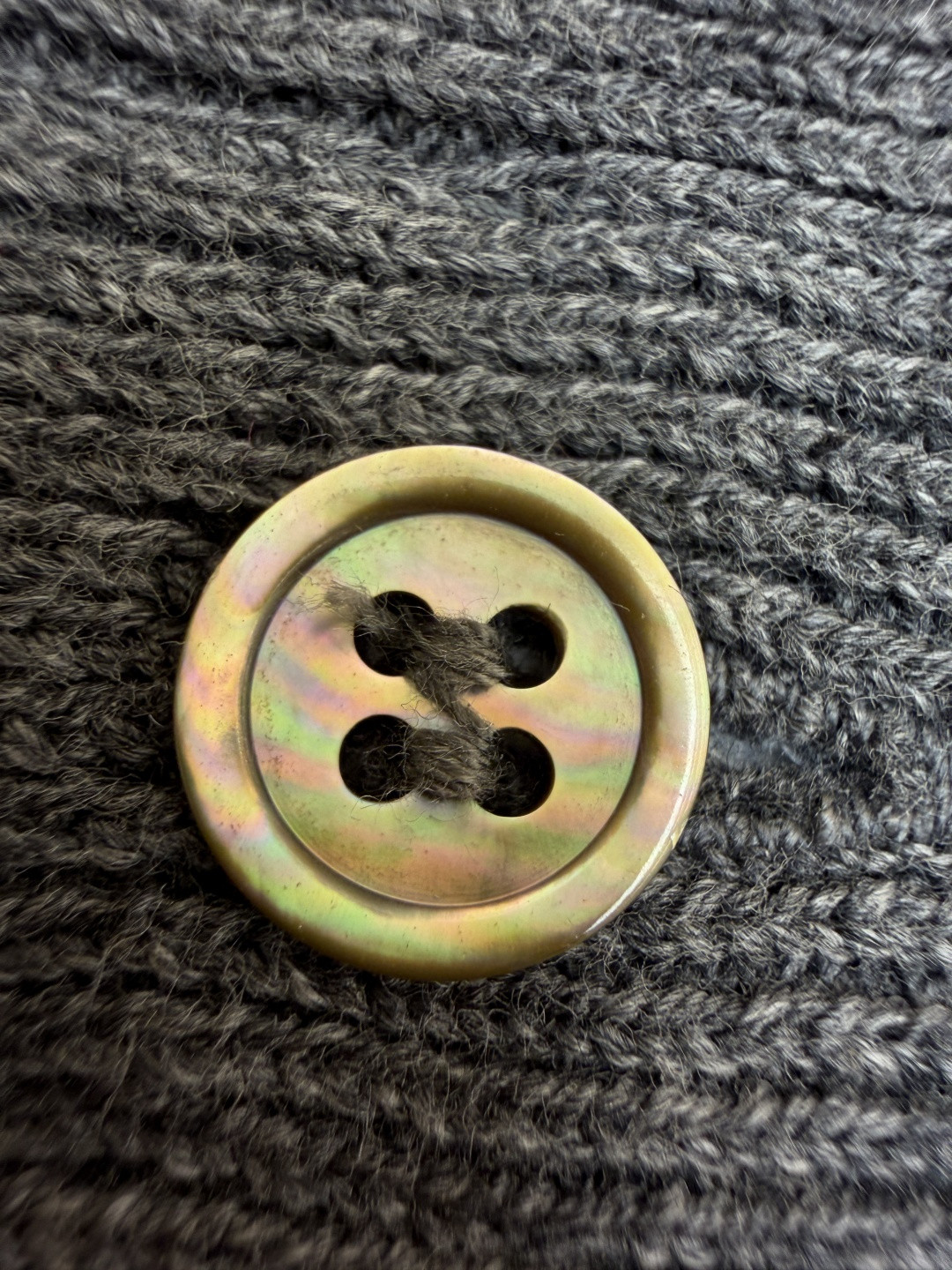 THOM BROWNE 网球拍针织Polo衫 短袖 女款 藏蓝 灰色 A5