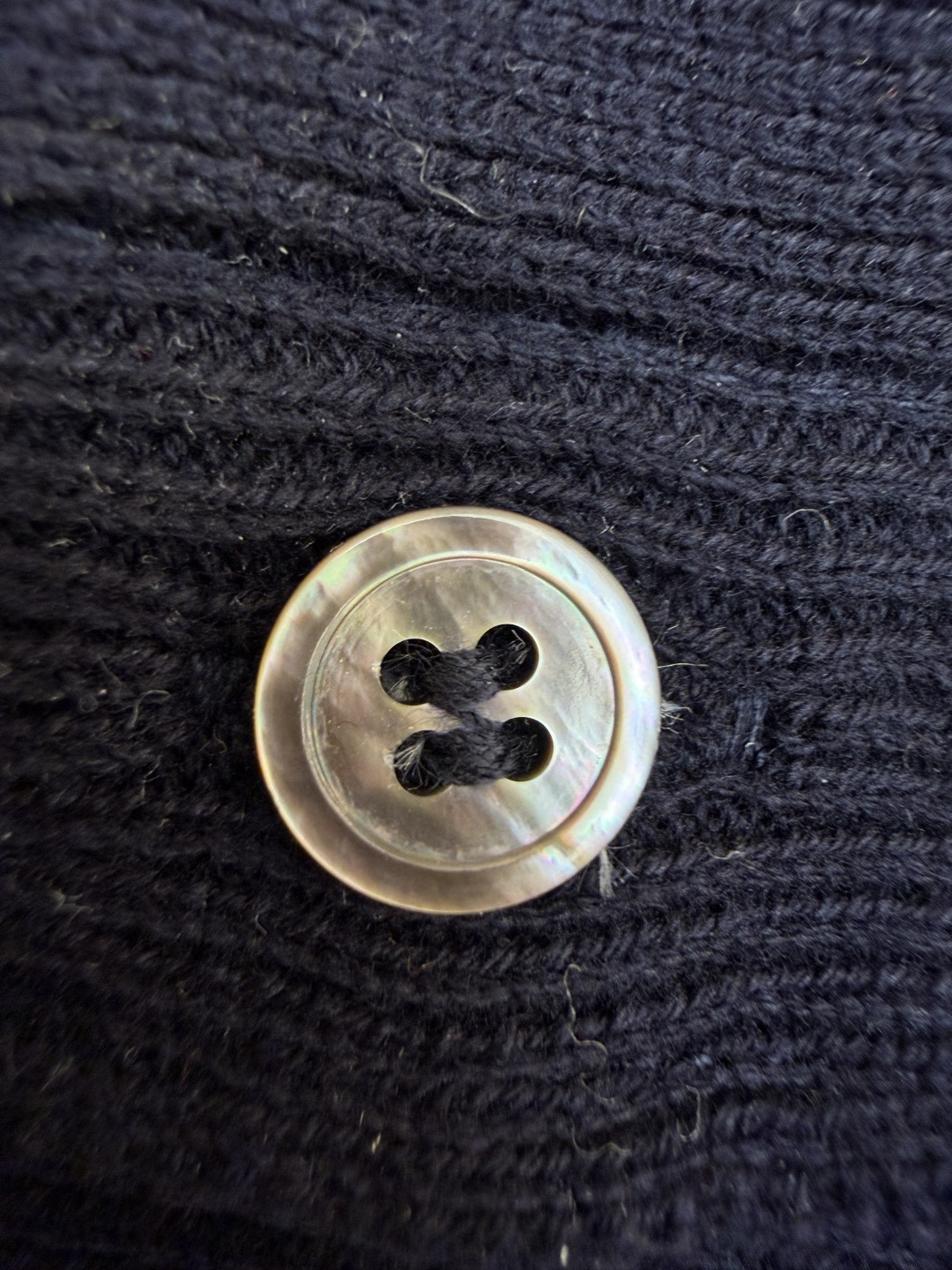 THOM BROWNE 网球拍针织Polo衫 短袖 女款 藏蓝 灰色 A5