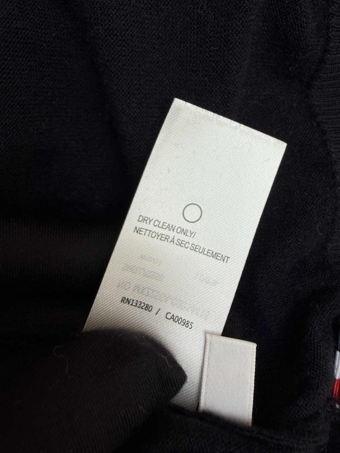 THOM BROWNE 羊毛针织七分袖Polo衫 短袖 女款 藏蓝色 杏色 灰色 B0 FKP053A-Y1014-415