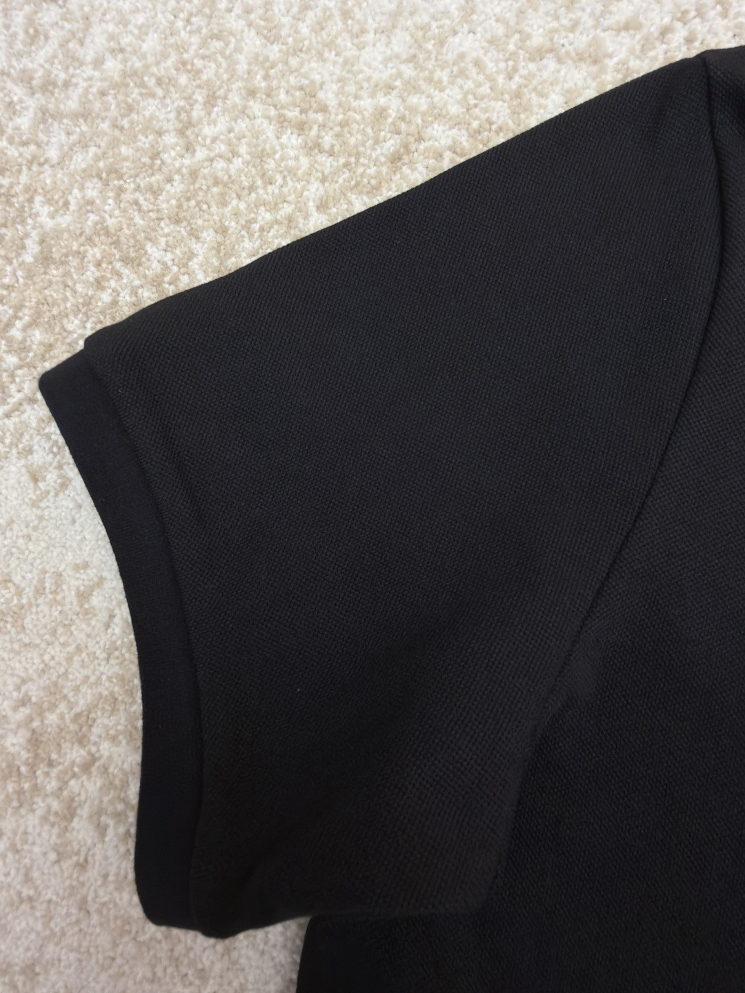 Moncler 蒙口 字母印花标识Polo衫 短袖 T恤 夏季 黑色 A0 L10918A0000989A16999