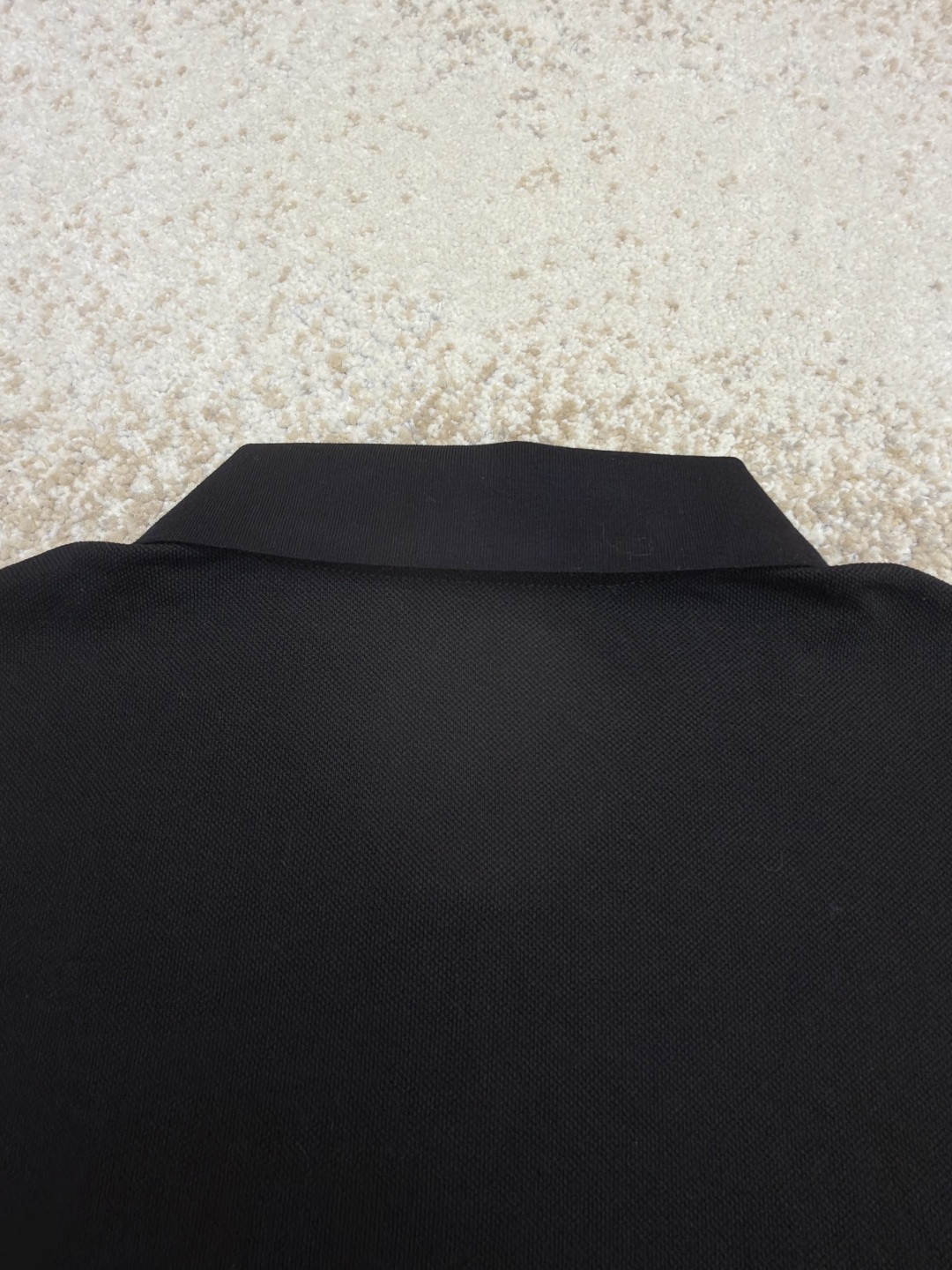 Moncler 蒙口 字母印花标识Polo衫 短袖 T恤 夏季 黑色 A0 L10918A0000989A16999