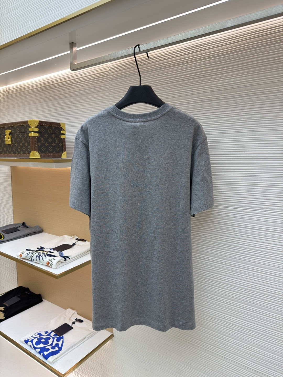 Moncler 蒙口 标识圆领短袖 T恤 夏季 灰色 黑色 A0 8C00026-829H8-3P1