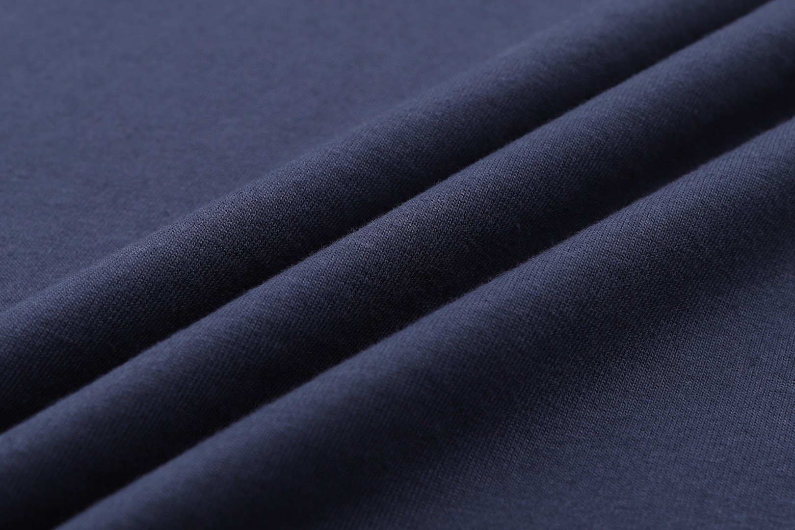 Balenciaga 巴黎世家 双层假两件可乐刺绣圆领短袖 T恤 夏季 藏青色 A5 