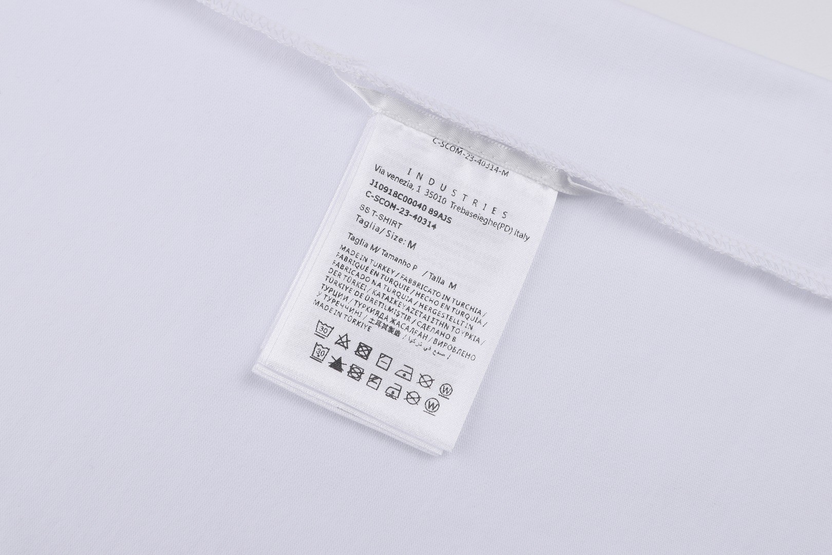 Moncler 蒙口 字母徽章印花圆领短袖 T恤 夏季 白色 黑色 A0 J10918C0004089AJS999