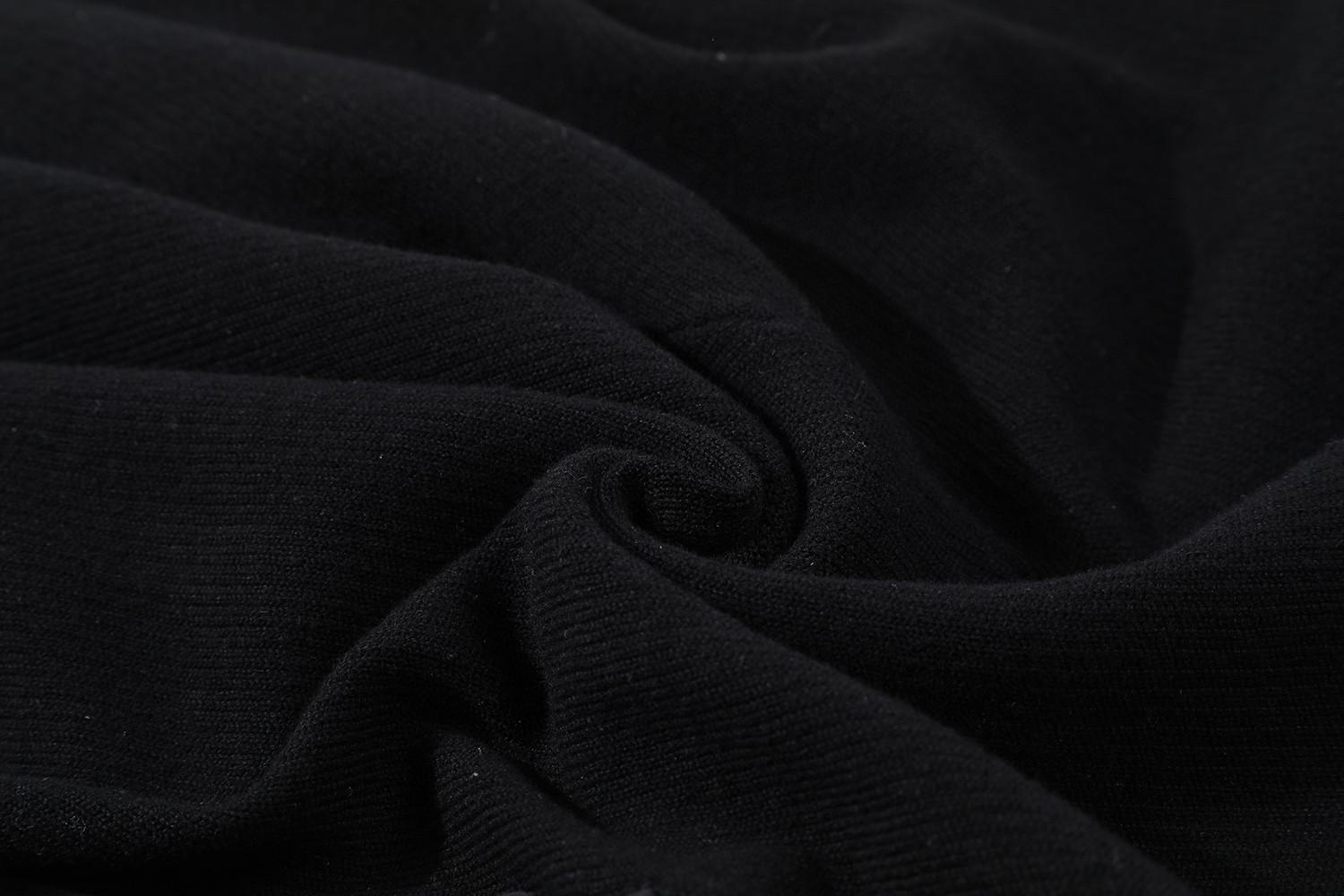 LOUIS VUITTON 路易威登 LV 压纹贴饰毛织松紧腰短裤 休闲裤 裤子 五分裤 黑色 B0 1ABJ1N