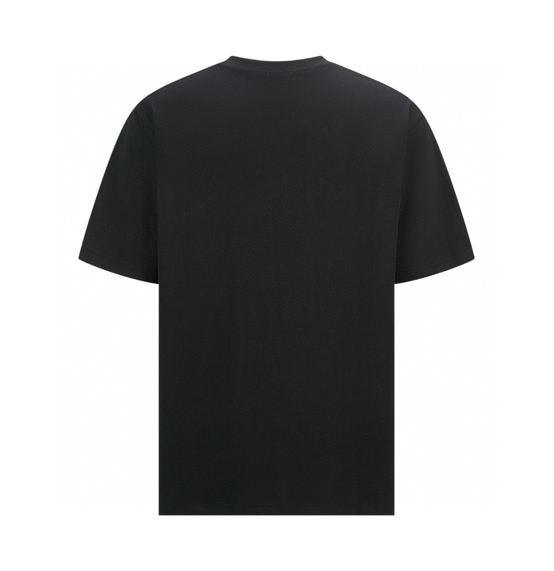 DIOR 迪奥 小蜜蜂刺绣标识圆领短袖 T恤 夏季 白色 黑色 A0 733J603B0677-C089