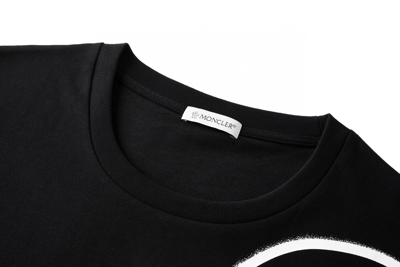 Moncler 蒙口 标识贴片棉质珠地Polo衫 短袖 T恤 夏季 白色 蓝色 A2 H209Y8C00001M2780001