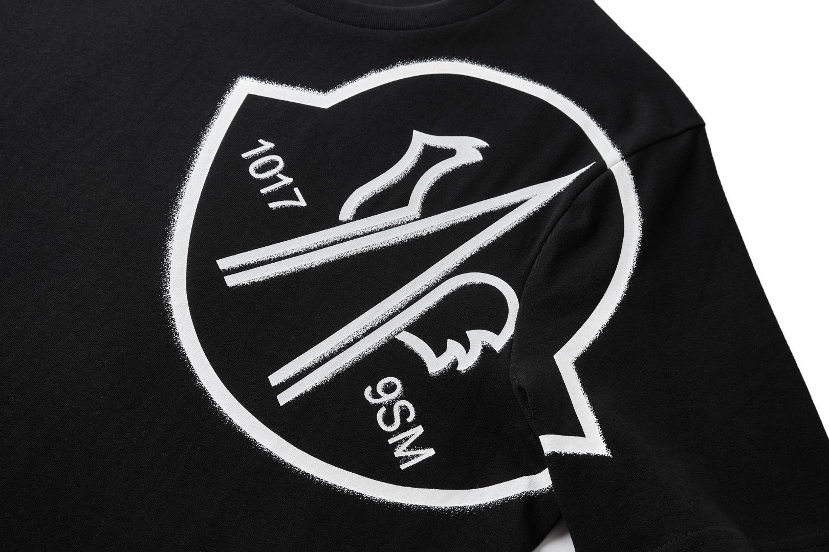 Moncler 蒙口 标识贴片棉质珠地Polo衫 短袖 T恤 夏季 白色 蓝色 A2 H209Y8C00001M2780001