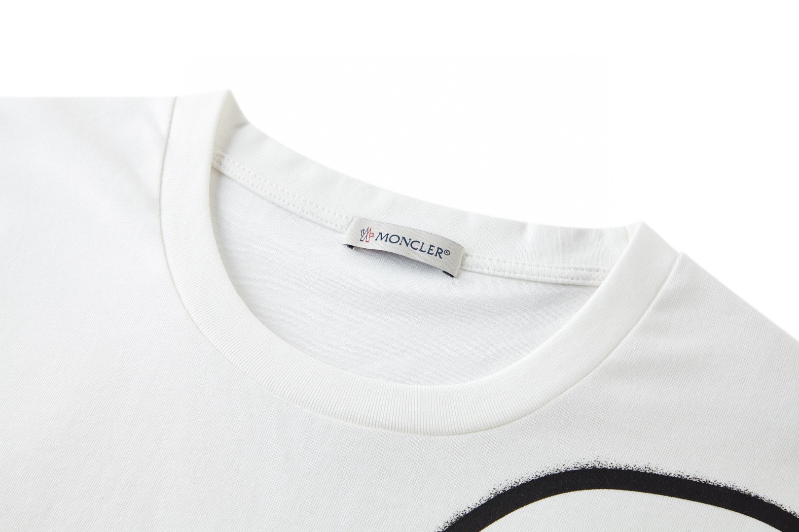 Moncler 蒙口 标识贴片棉质珠地Polo衫 短袖 T恤 夏季 白色 蓝色 A2 H209Y8C00001M2780001