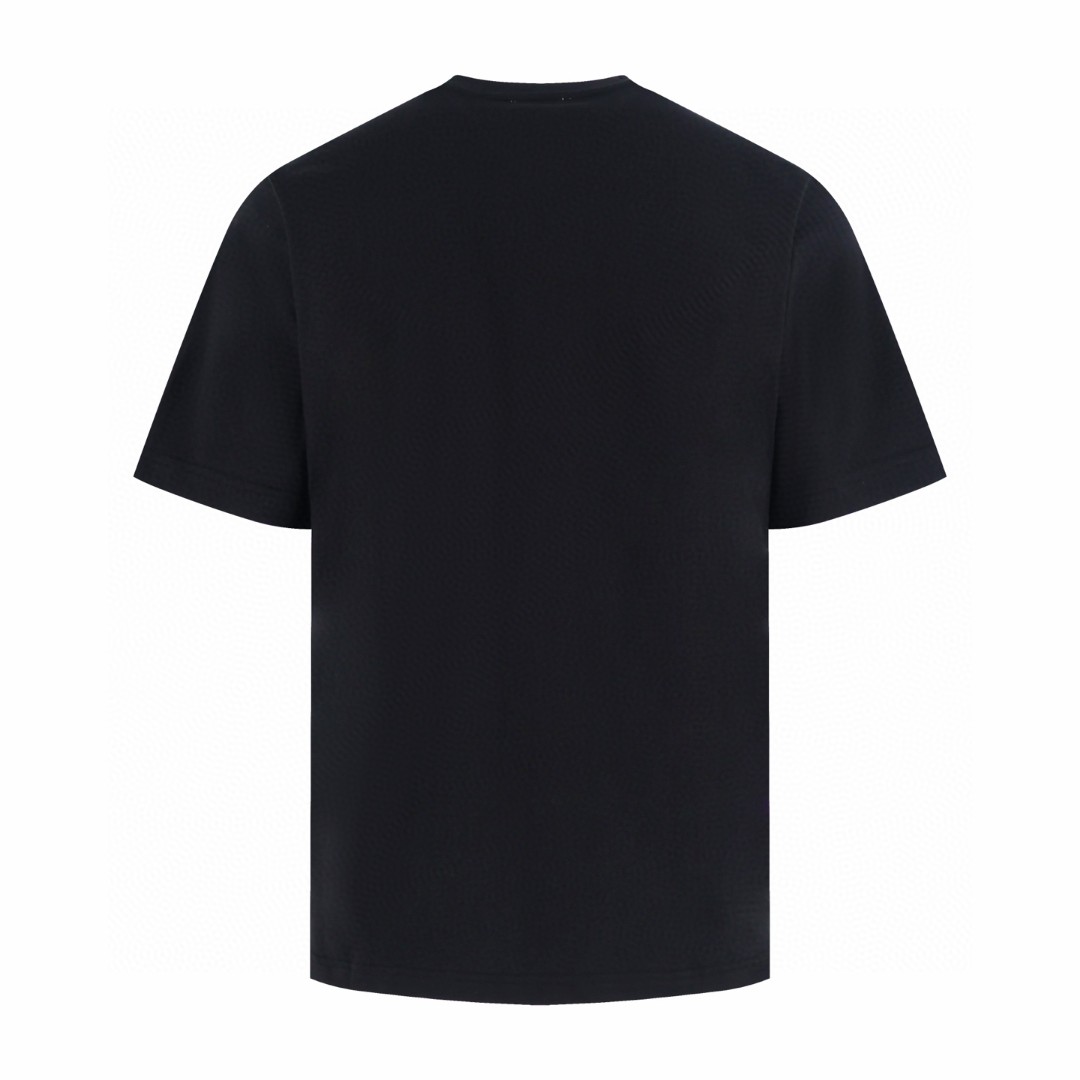 Burberry 巴宝莉 沙滩躺椅格纹元素圆领Tee 短袖 T恤 白色 黑色 A0 81234831