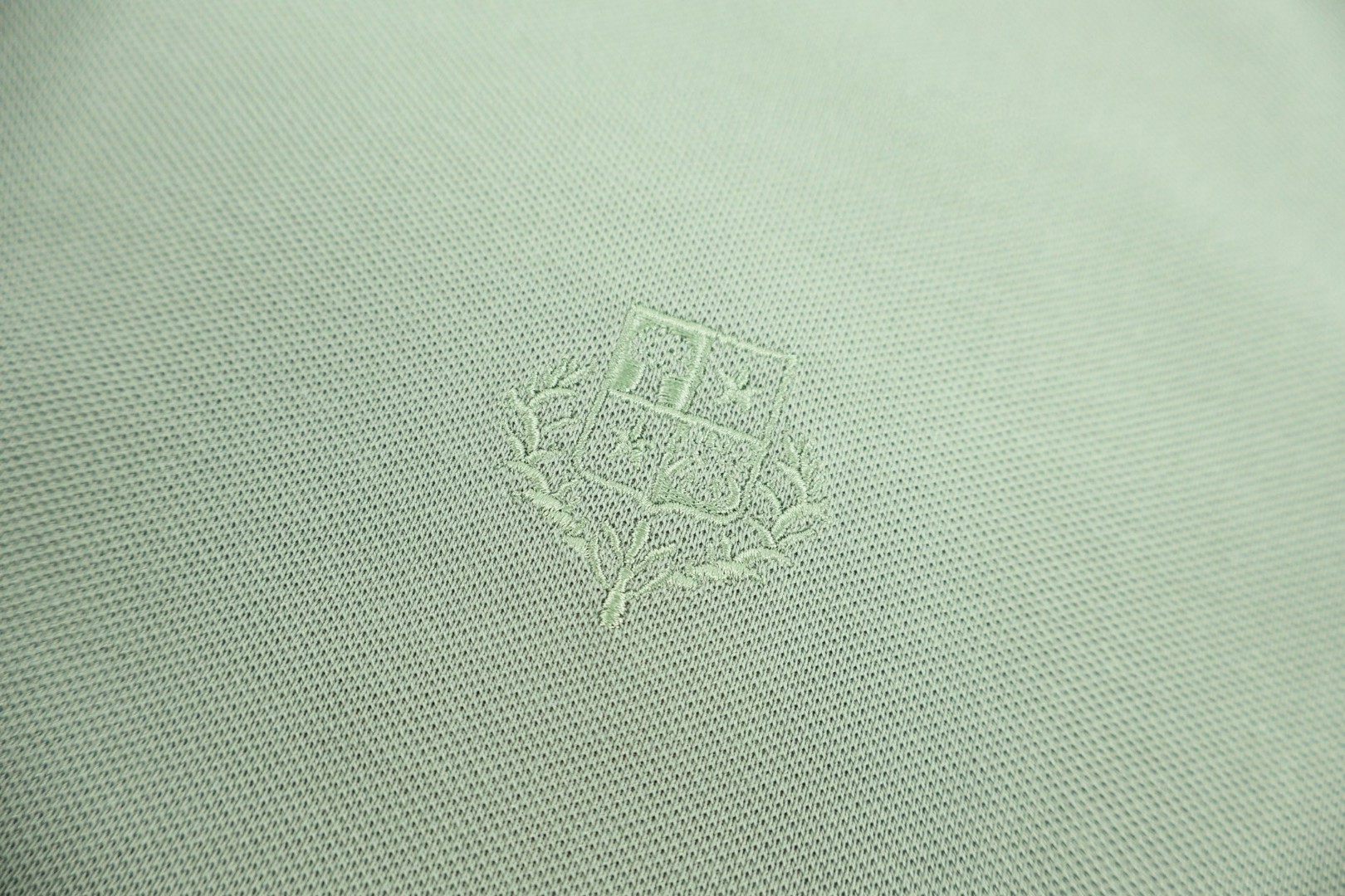 Loro Piana LP 标识刺绣Polo衫 短袖 夏季 白色 绿色 棕色 A2 