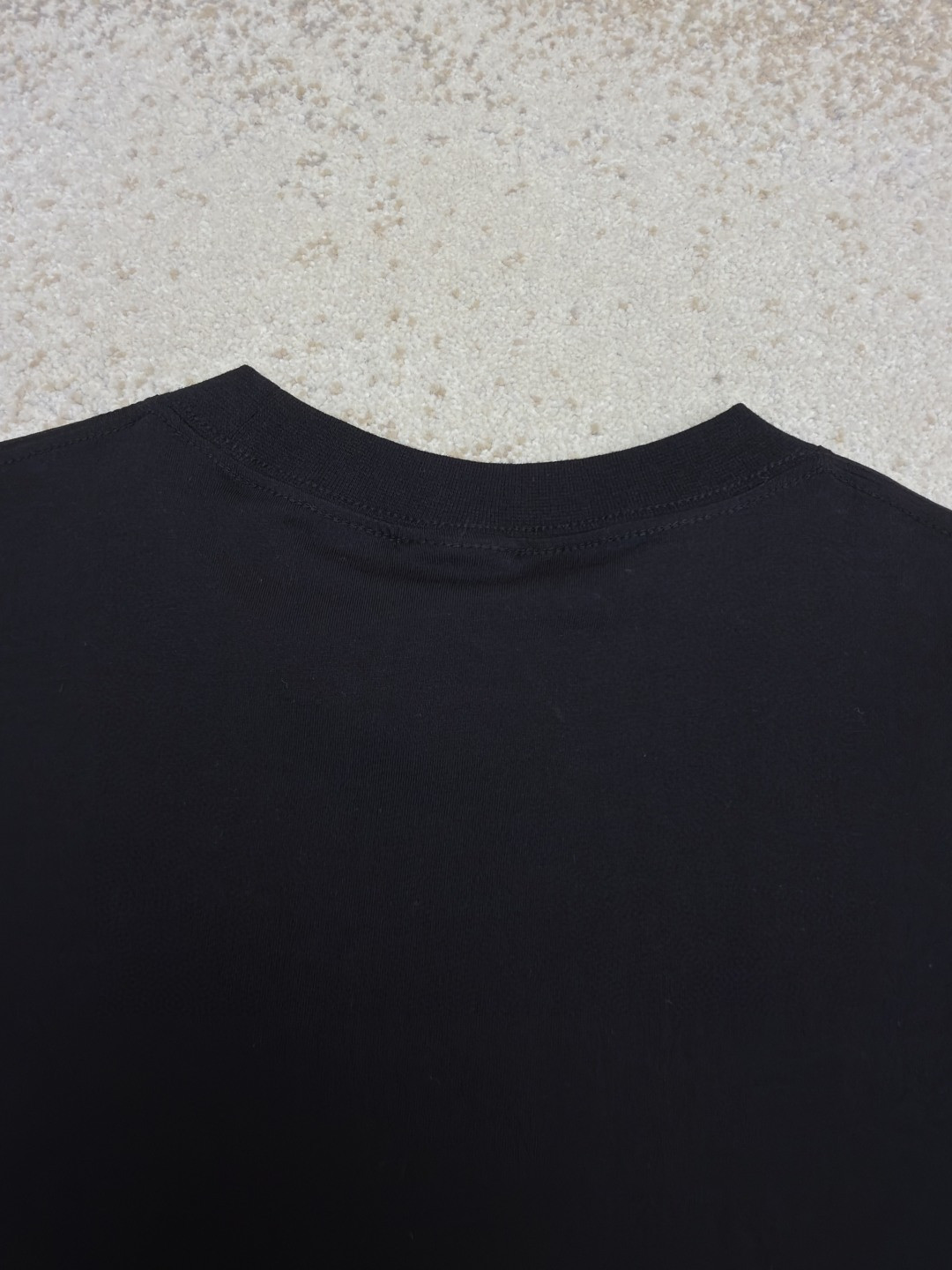 Balenciaga 巴黎世家 墨镜印花短袖 T恤 圆领 夏季 黑色 A0 