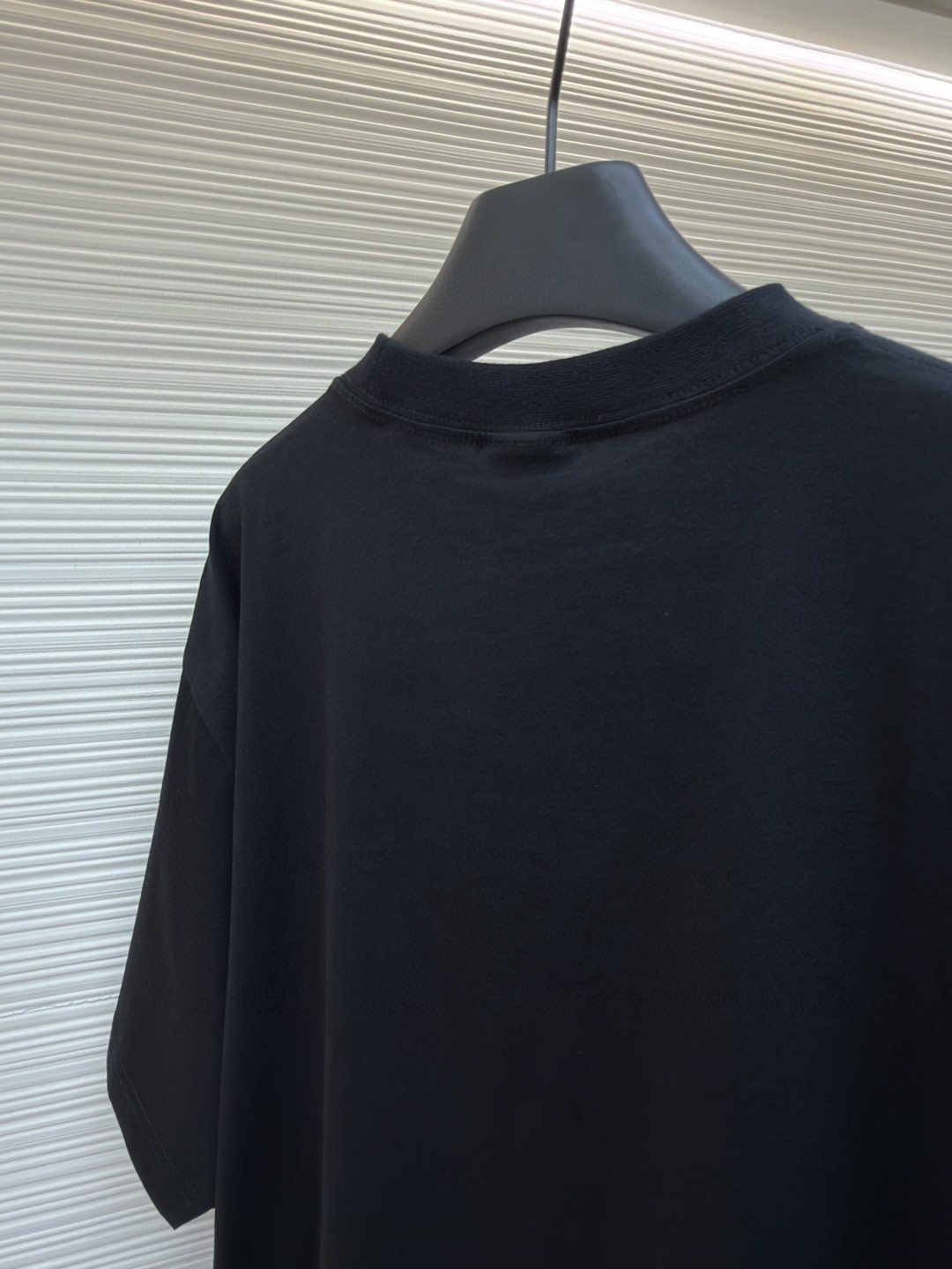 Balenciaga 巴黎世家 墨镜印花短袖 T恤 圆领 夏季 黑色 A0 