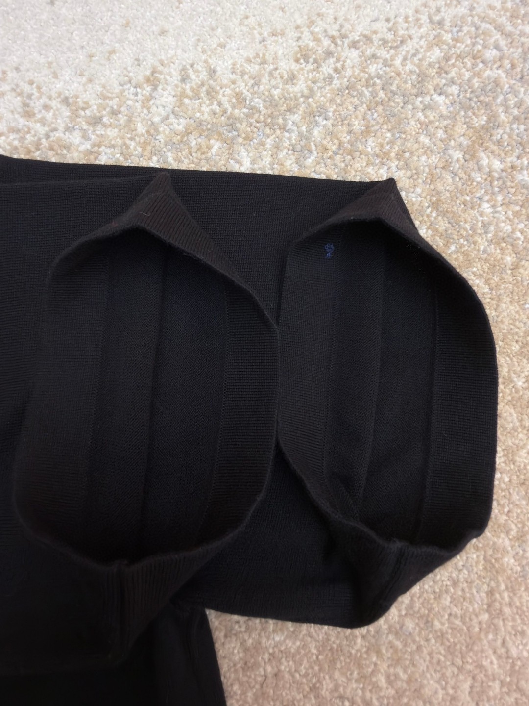 LOUIS VUITTON 路易威登 LV 烫钻提花标识针织短袖 夏季 T恤 黑色 B0 1AJR10