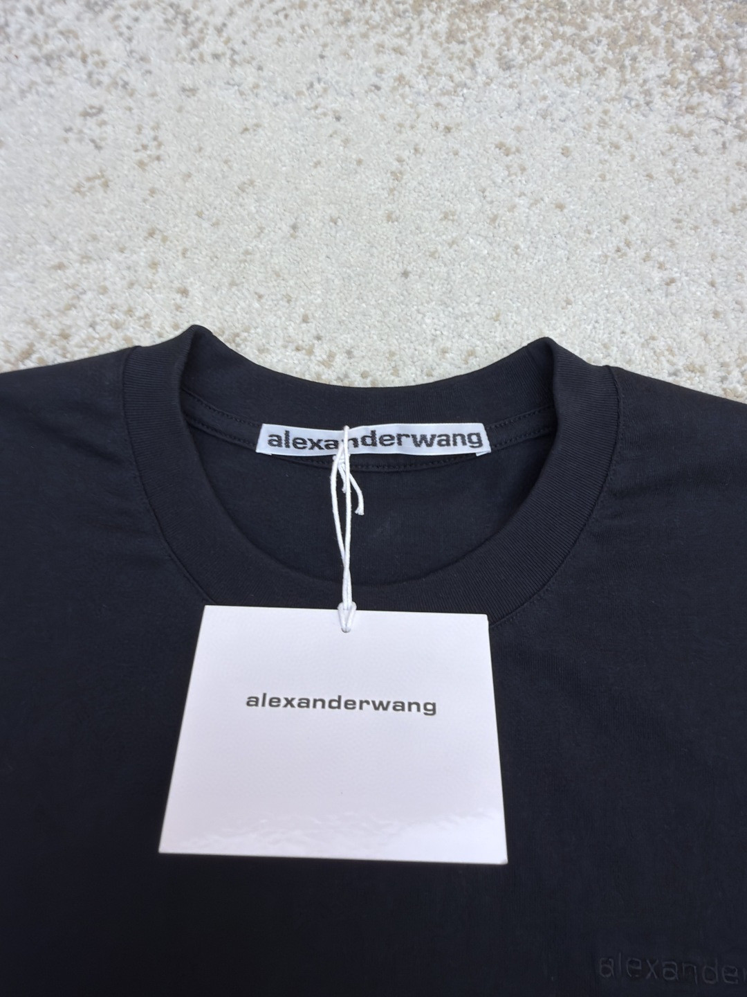 Alexander Wang 亚历山大王 徽标刺绣坎肩背心 T恤 白色 黑色 A0 6CC3251105100