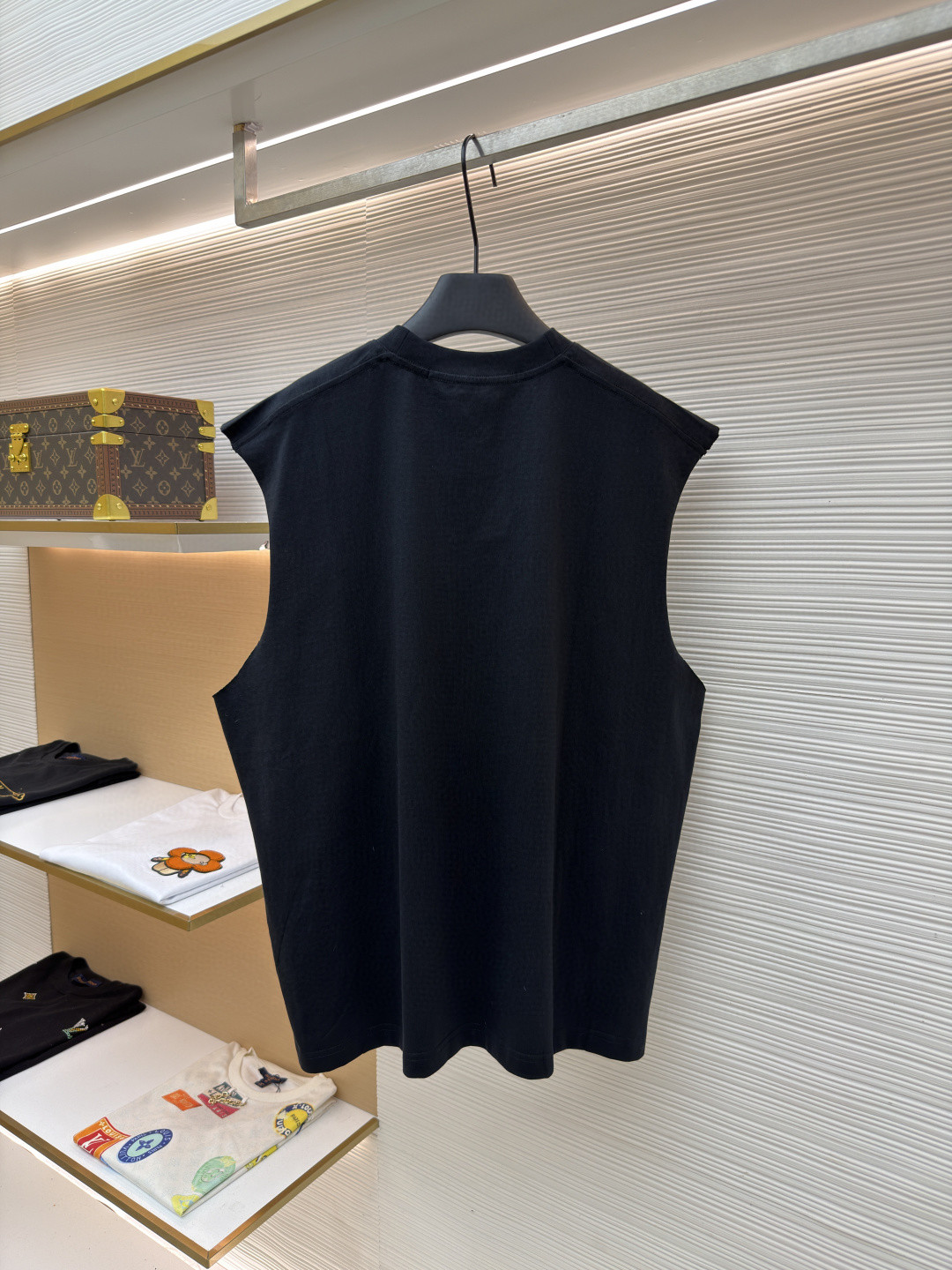 Alexander Wang 亚历山大王 徽标刺绣坎肩背心 T恤 白色 黑色 A0 6CC3251105100