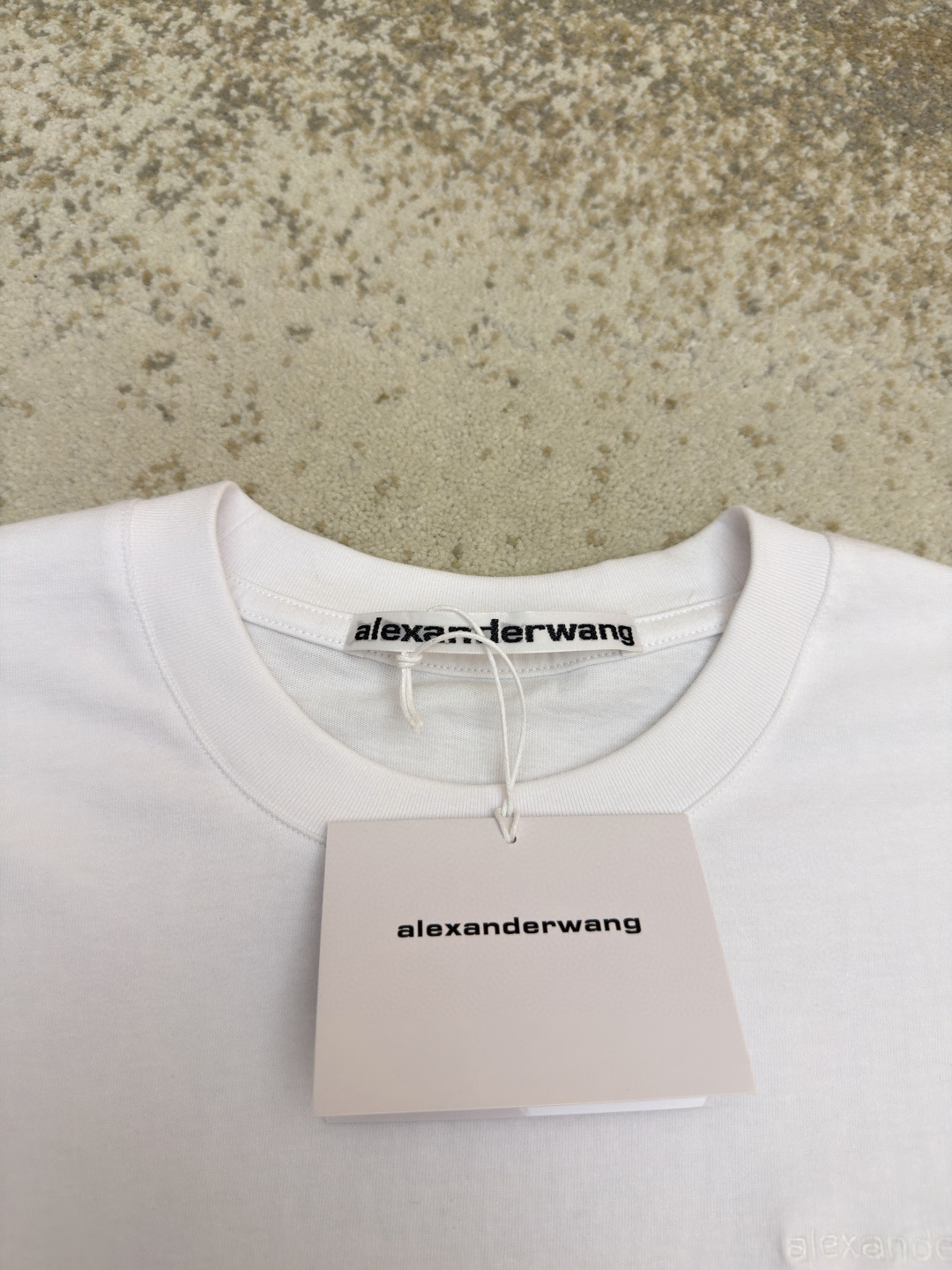 Alexander Wang 亚历山大王 徽标刺绣坎肩背心 T恤 白色 黑色 A0 6CC3251105100