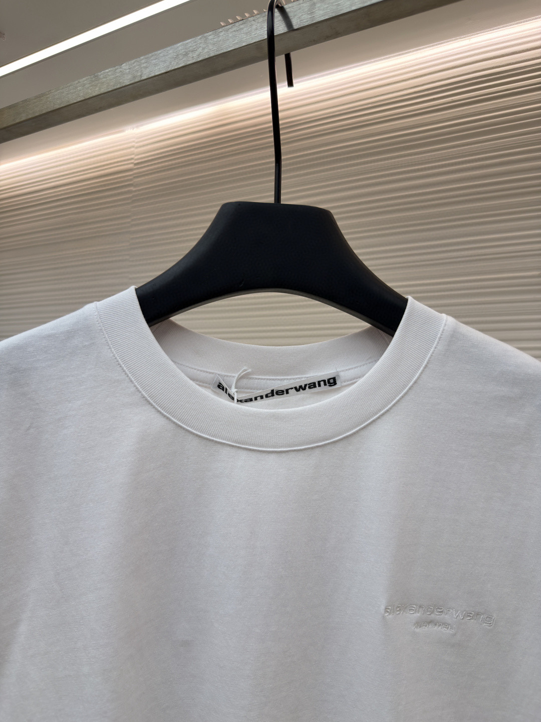 Alexander Wang 亚历山大王 徽标刺绣坎肩背心 T恤 白色 黑色 A0 6CC3251105100