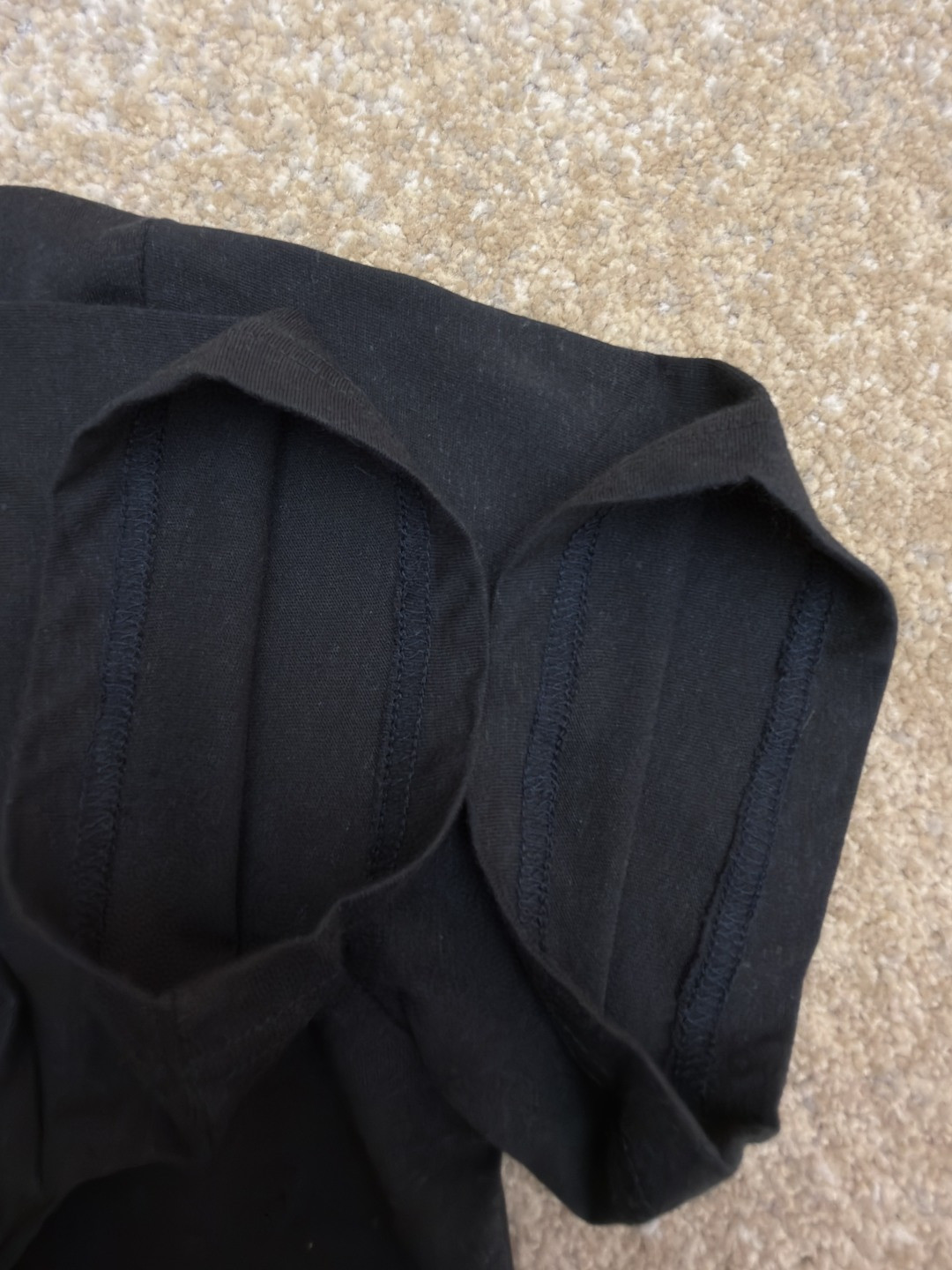 Acne Studios 1996泥染水洗做旧修身圆领T恤 短袖 白色 黑色 女款 A0 