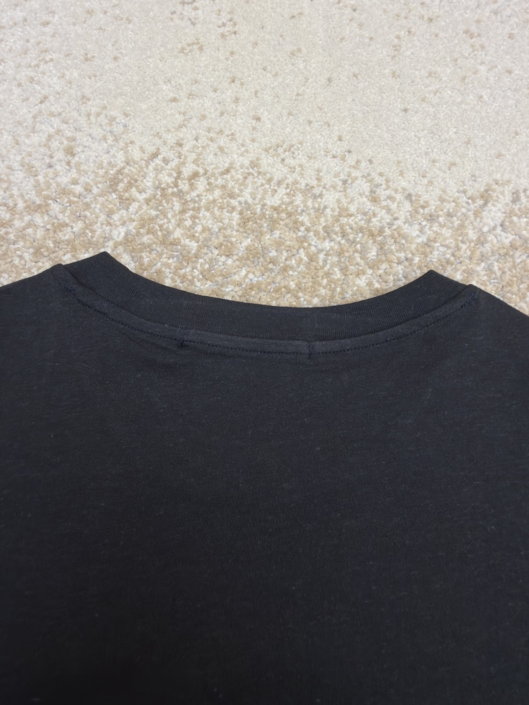 Acne Studios 1996泥染水洗做旧修身圆领T恤 短袖 白色 黑色 女款 A0 