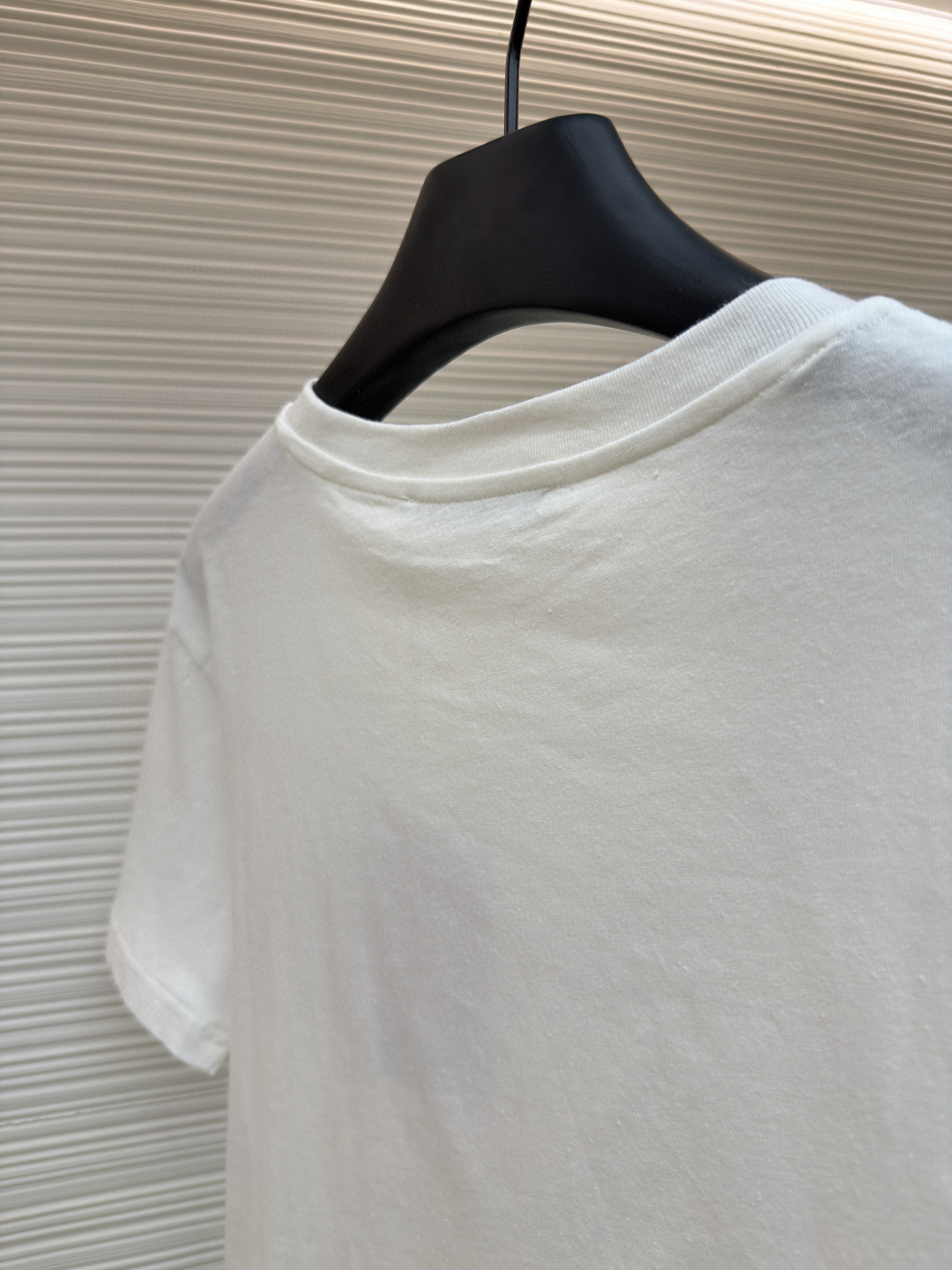 Acne Studios 1996泥染水洗做旧修身圆领T恤 短袖 白色 黑色 女款 A0 