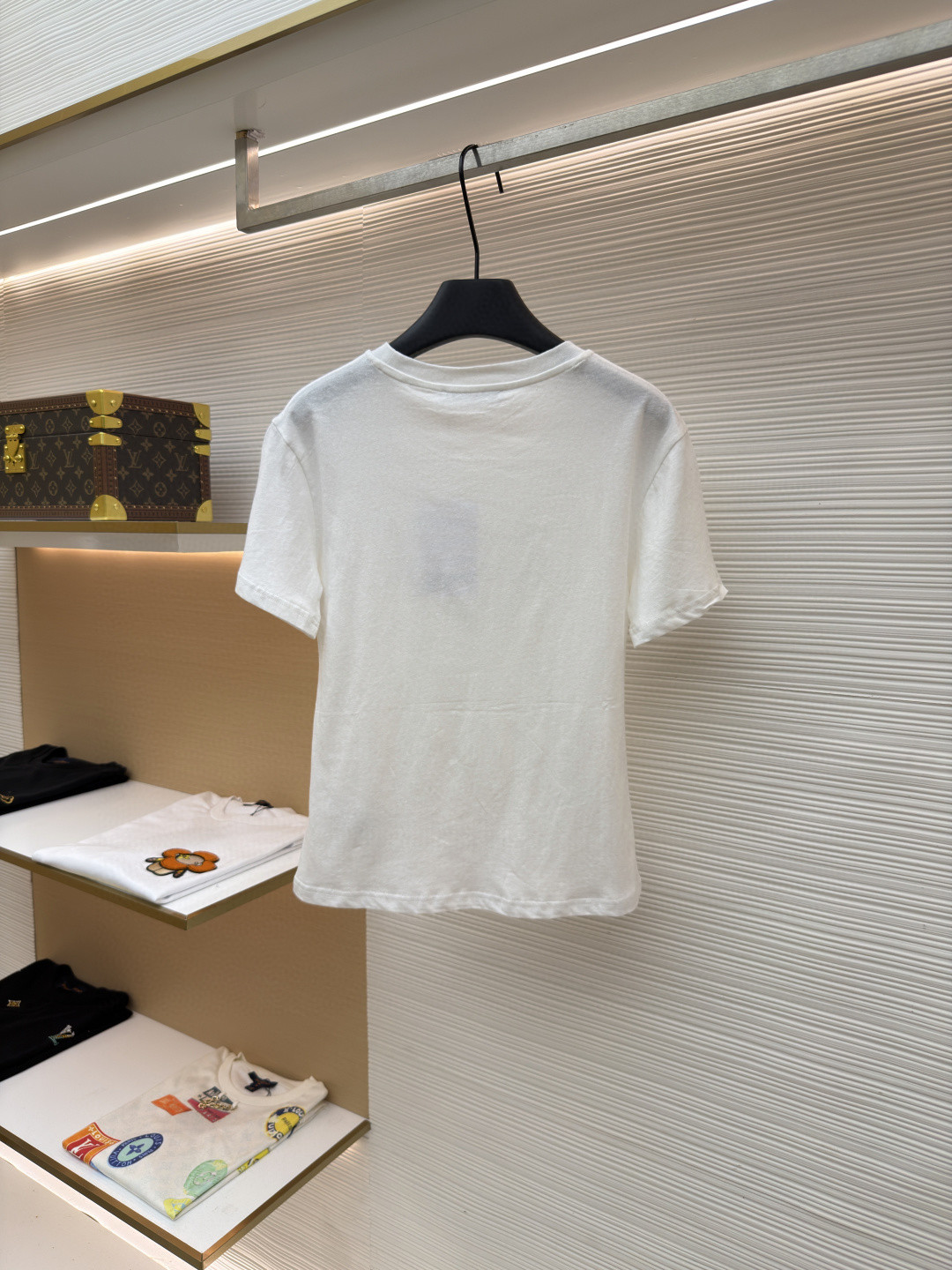 Acne Studios 1996泥染水洗做旧修身圆领T恤 短袖 白色 黑色 女款 A0 