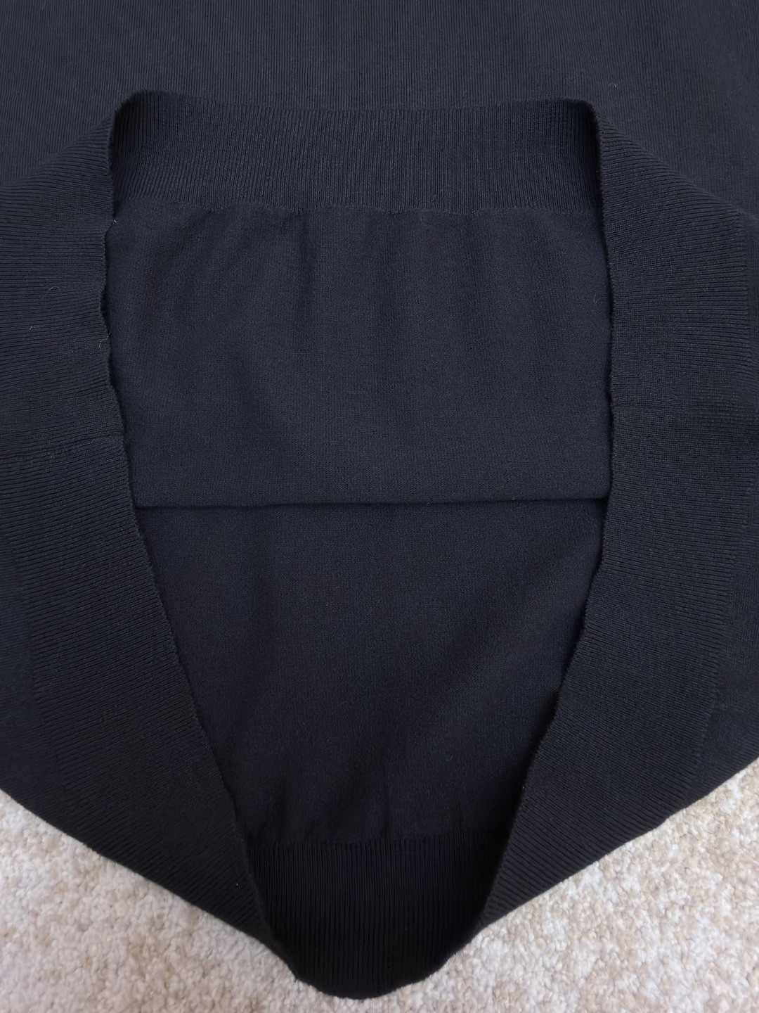 PRADA 普拉达 三角徽标半拉链针织Polo衫 短袖 T恤 蓝黑色 A25 UMB488-12D8-F0002-S-231