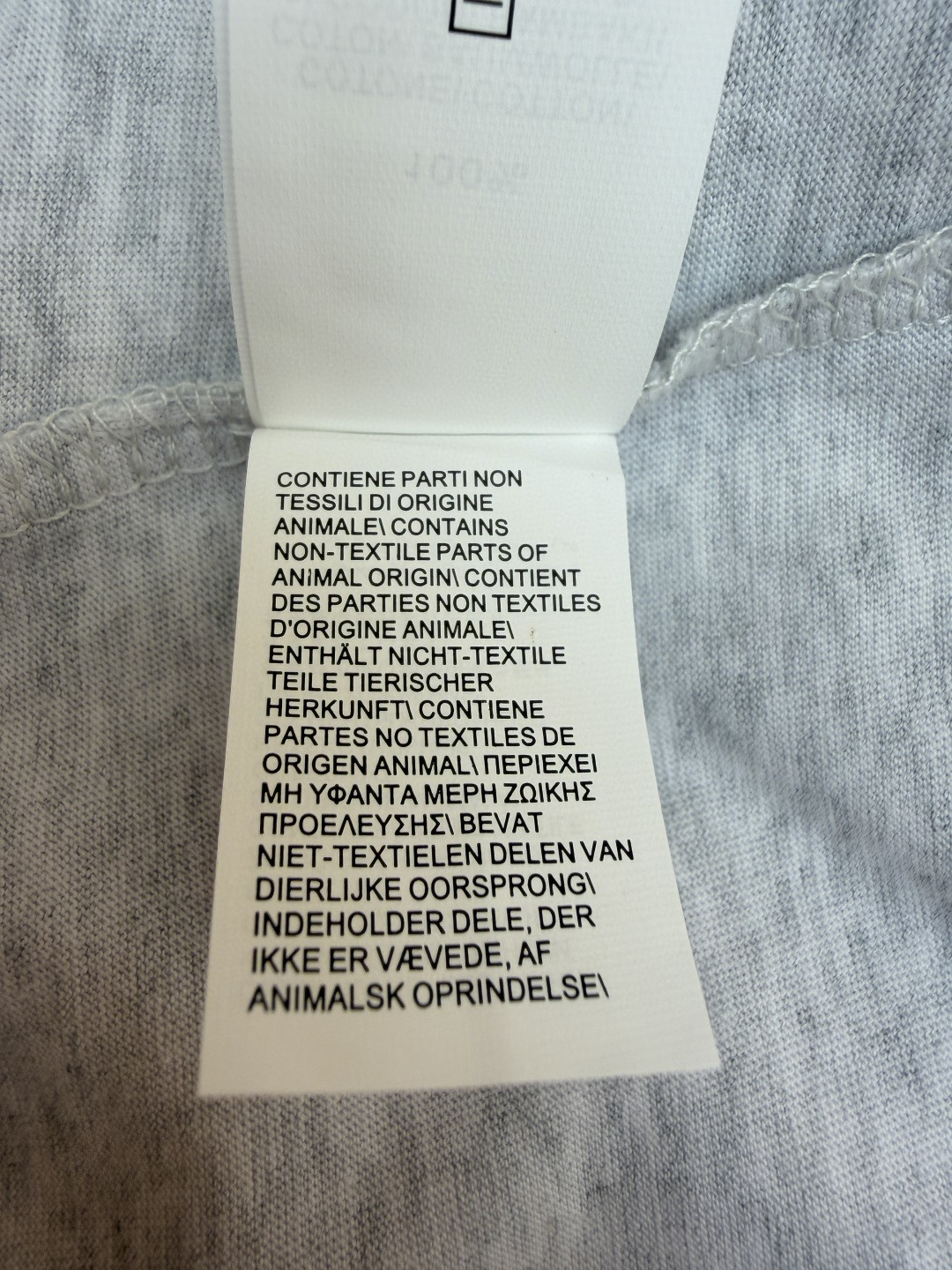 Brunello Cucinelli BC 刺绣饰章叠层圆领短袖 T恤 蓝色 灰色 A0 M0B137451G-CD325