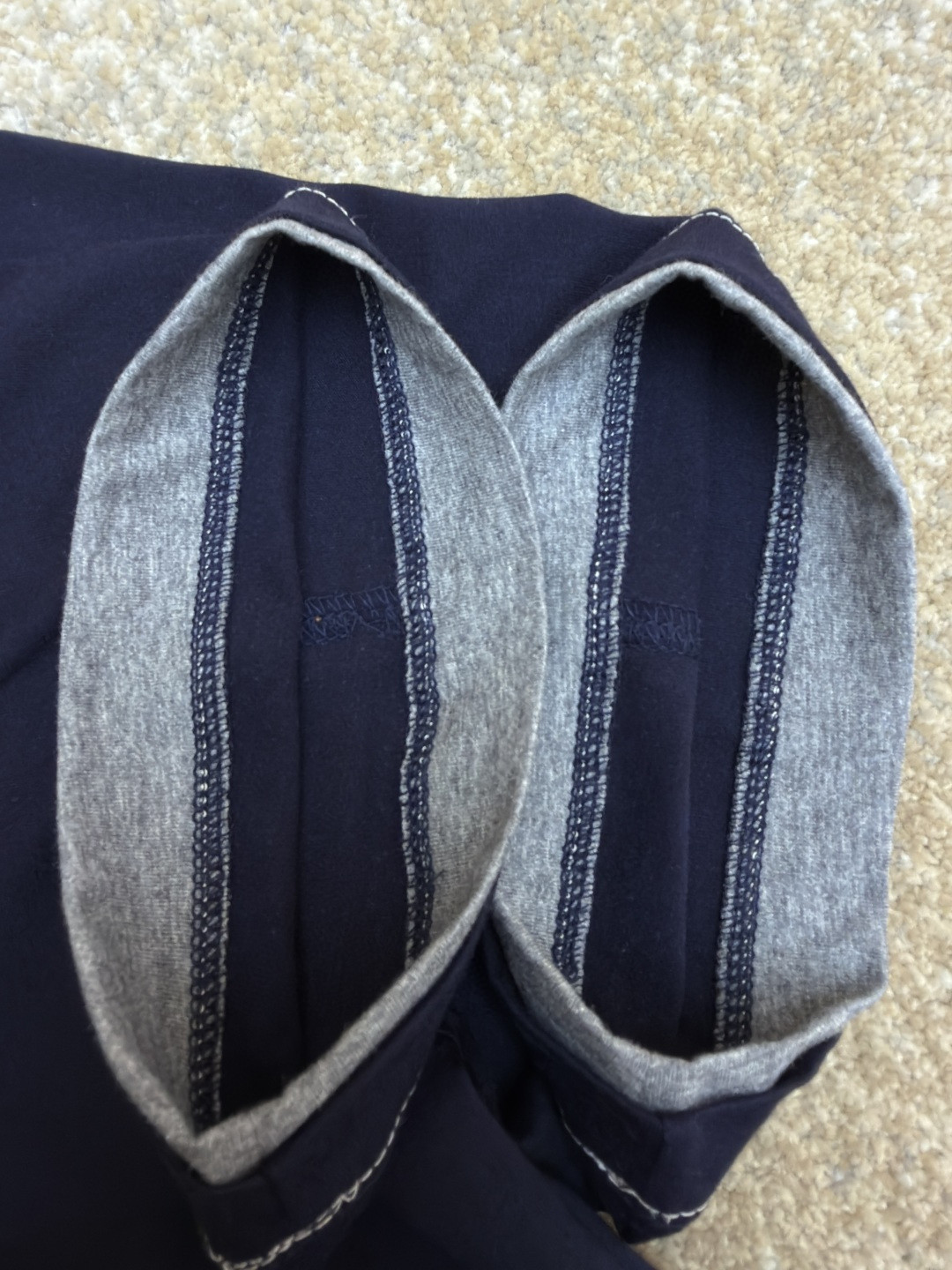 Brunello Cucinelli BC 刺绣饰章叠层圆领短袖 T恤 蓝色 灰色 A0 M0B137451G-CD325