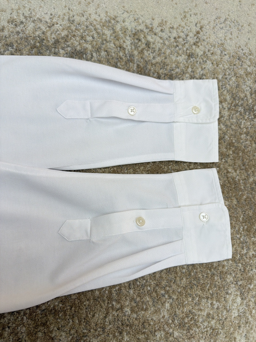 Loro Piana LP 标识刺绣翻领衬衫 外套 长袖 白色 B0 FAP8883-105N