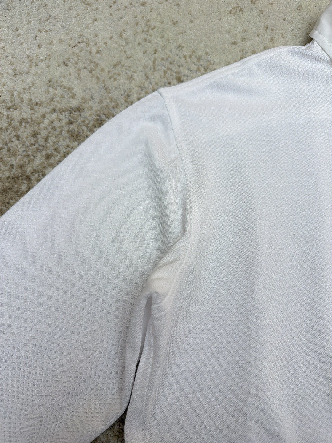 Loro Piana LP 标识刺绣翻领衬衫 外套 长袖 白色 B0 FAP8883-105N