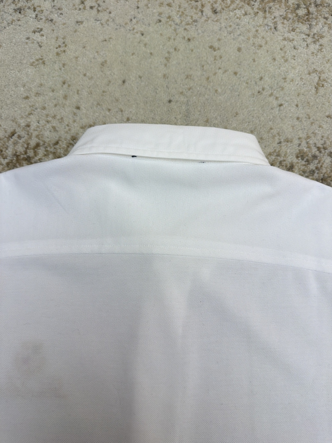 Loro Piana LP 标识刺绣翻领衬衫 外套 长袖 白色 B0 FAP8883-105N